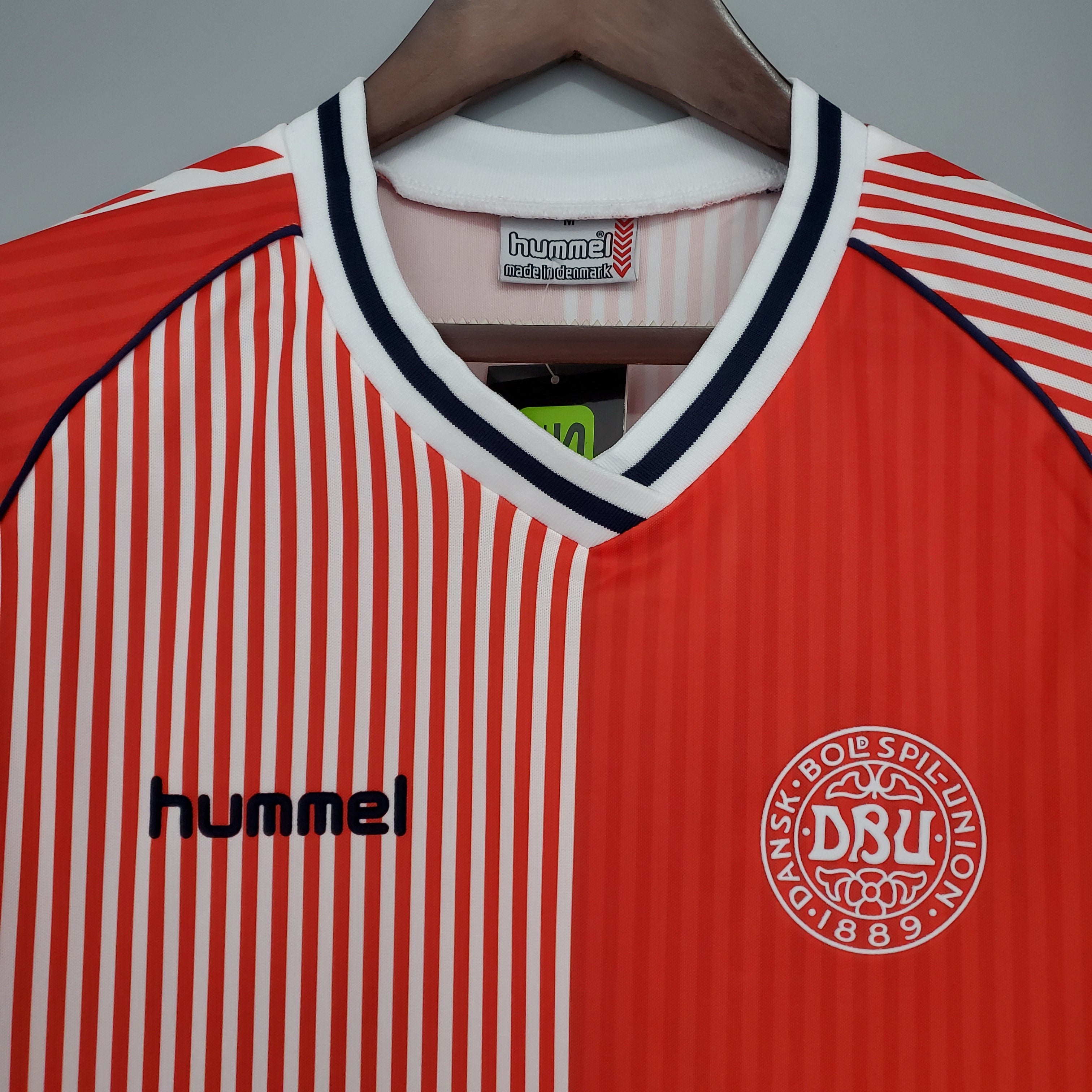 Denmark Home Retro Shirt 1986