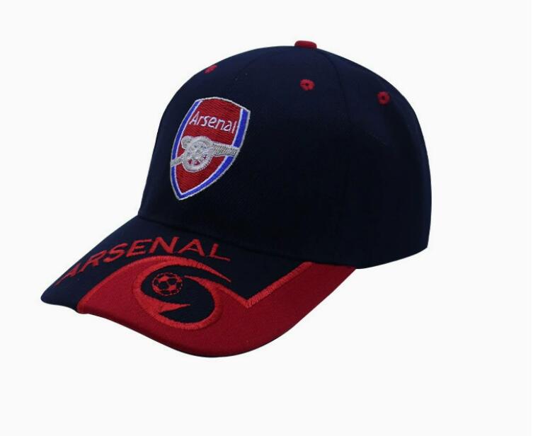 Arsenal Black Baseball Cap - Hat Official Merchandise