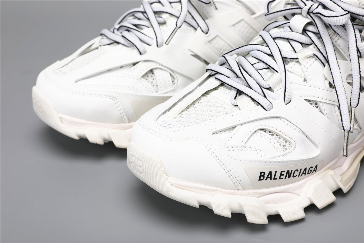 Balenciaga Track Shoes T1 White - Unisex Luxury Sneakers
