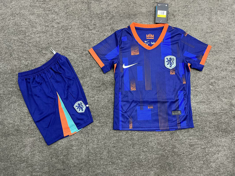 Netherlands Kids Away Kit 2024/2025