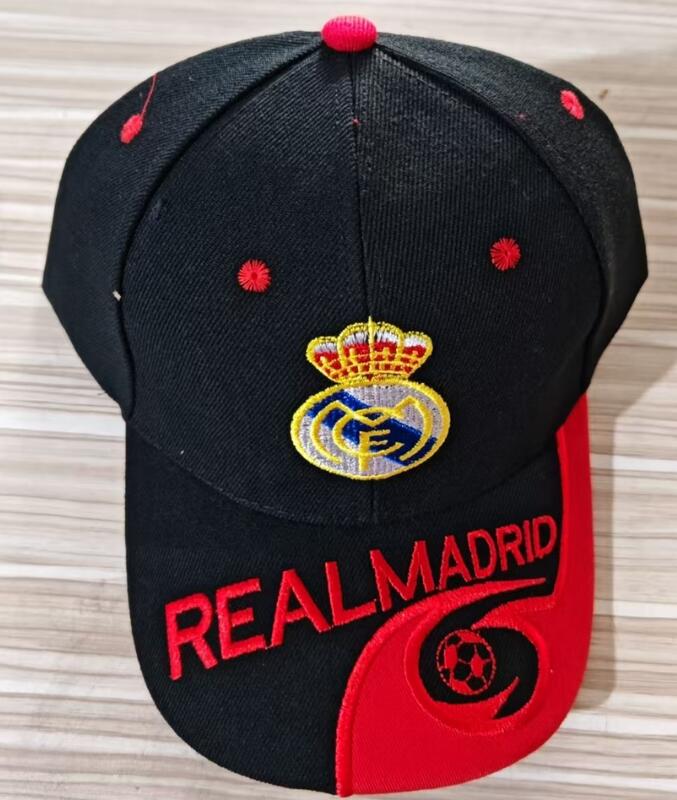 Real Madrid Black Baseball Cap - Hat Official Merchandise