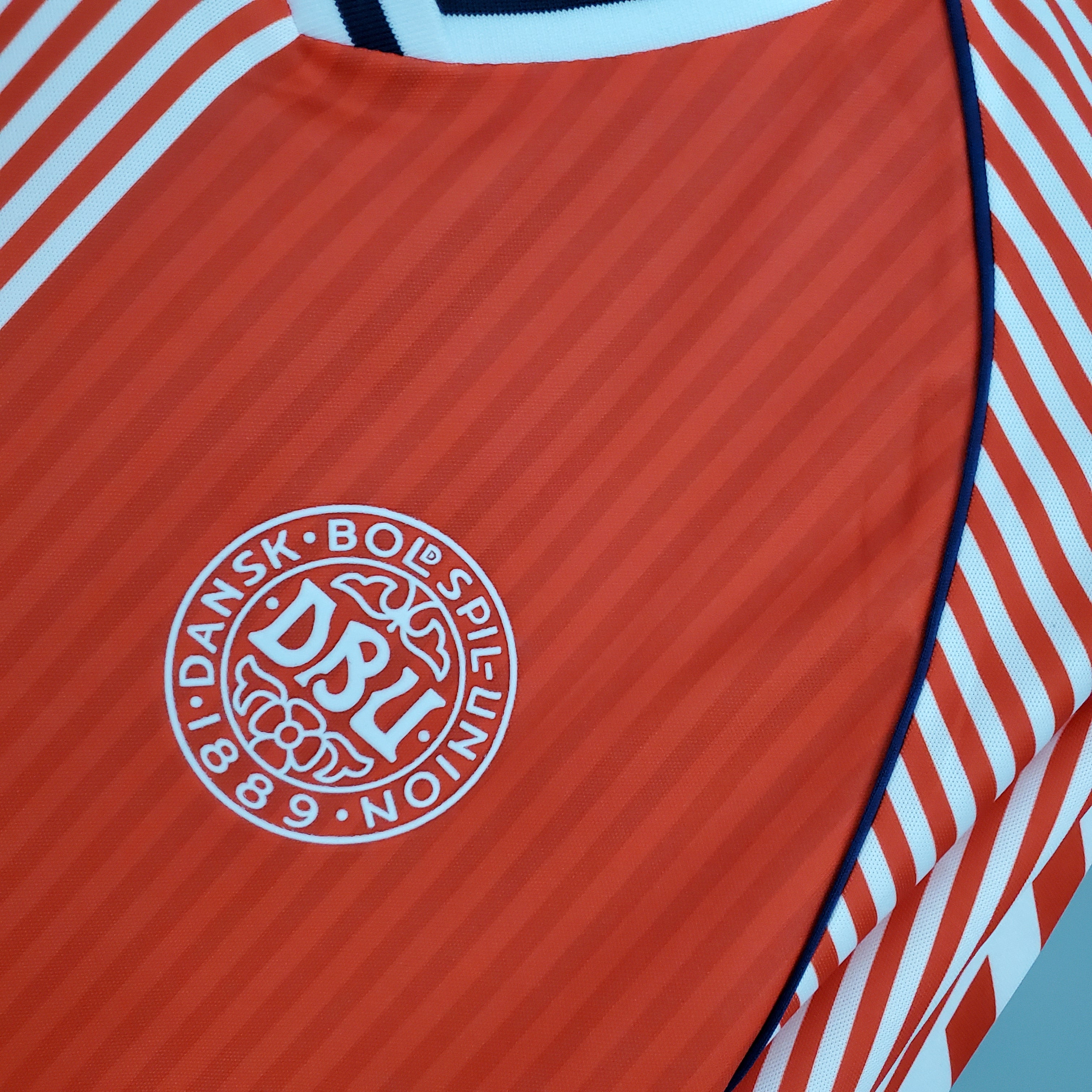 Denmark Home Retro Shirt 1986