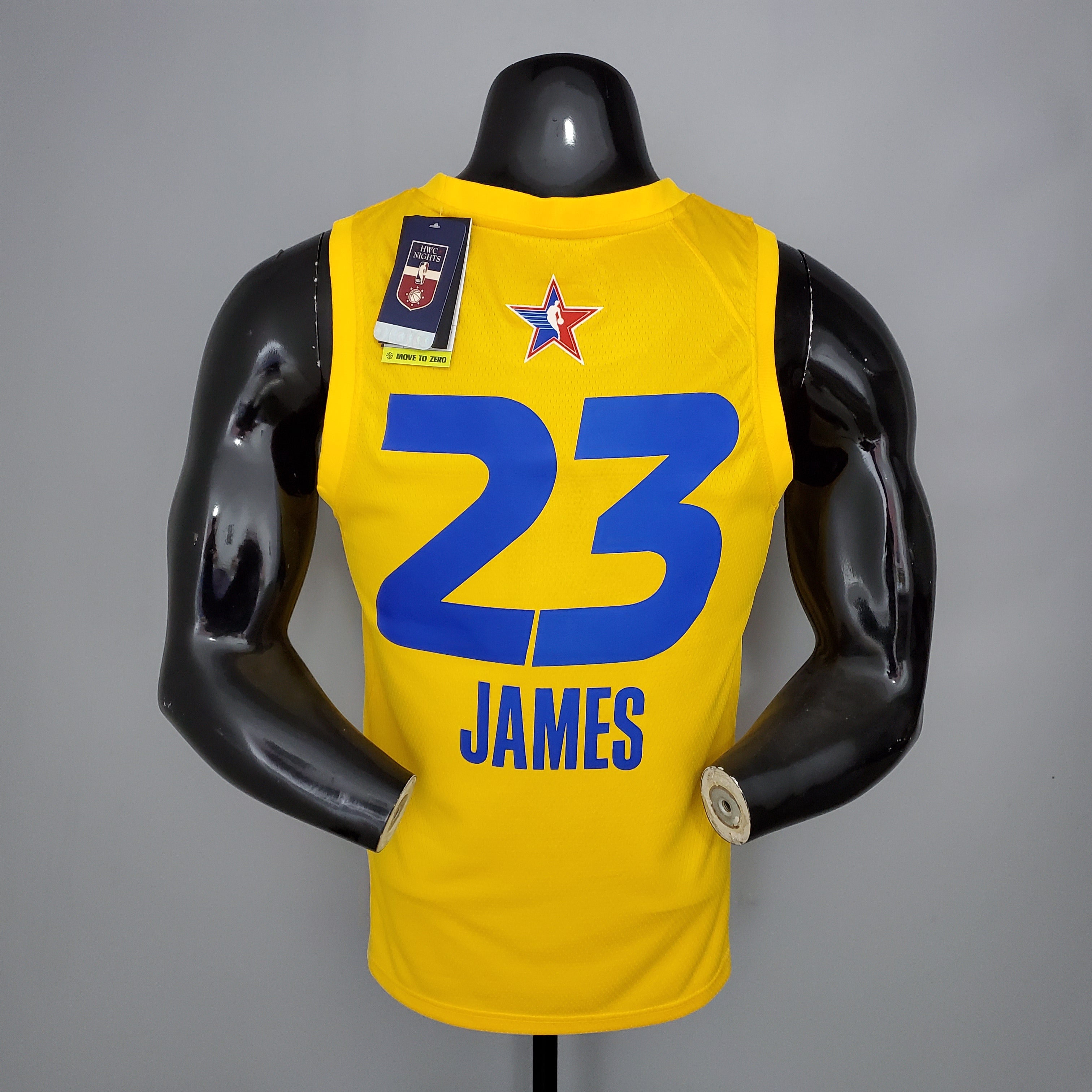 Nba Jersey - USA Basket Team - All Star Yellow 23 James