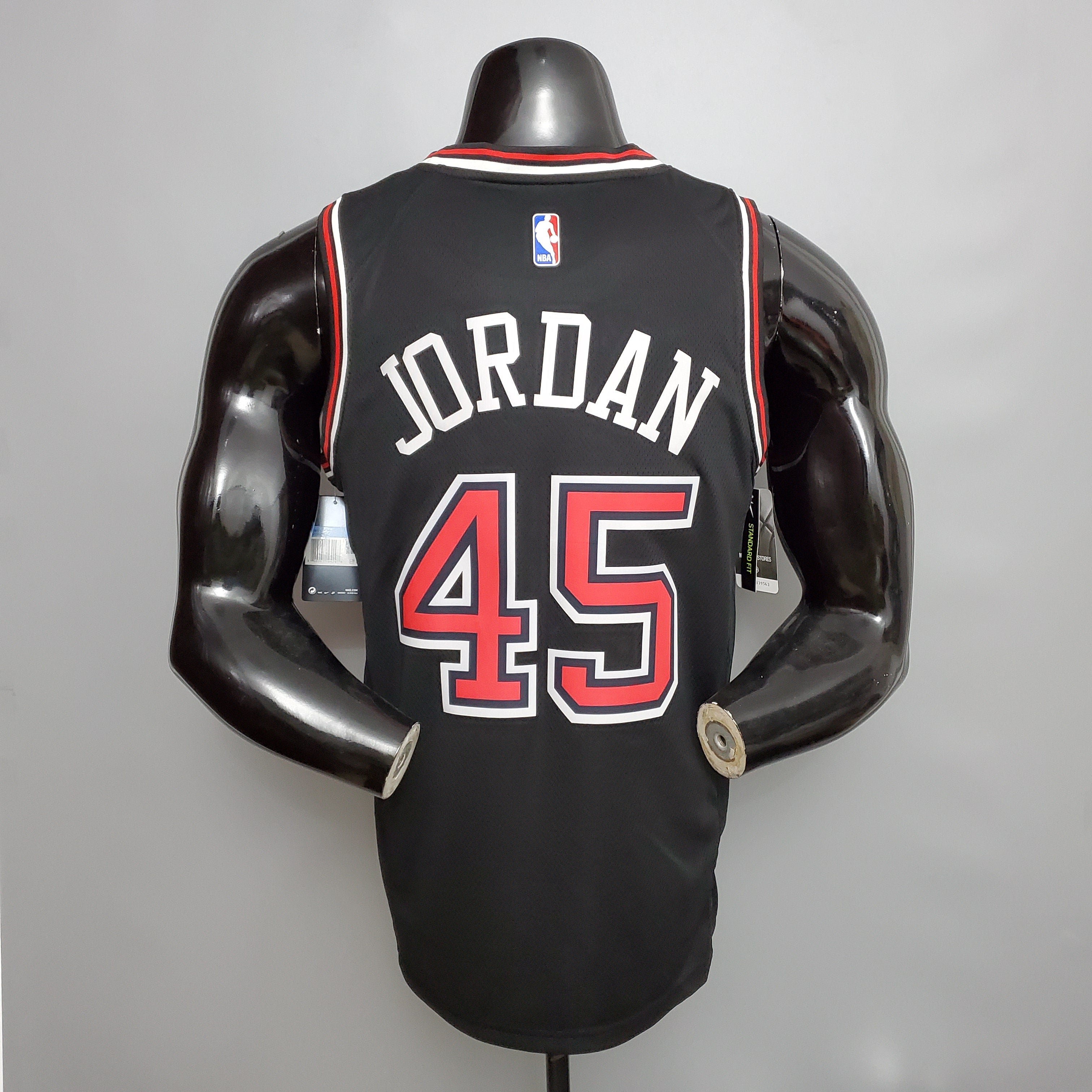 Nba Jersey - USA Basket Team - Chicago Bulls Black 45 Jordan