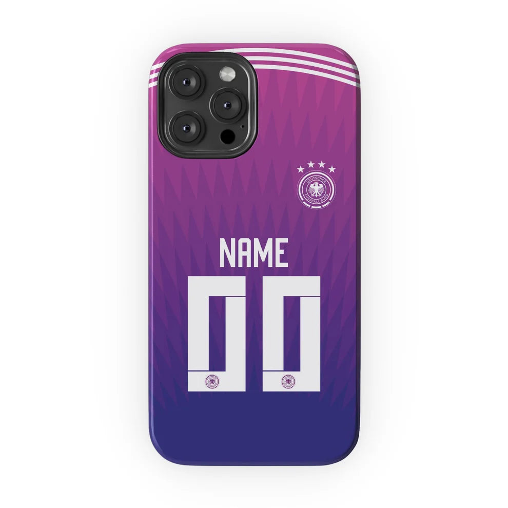 Germany Away Cover - Customizable Soccer Phone Case