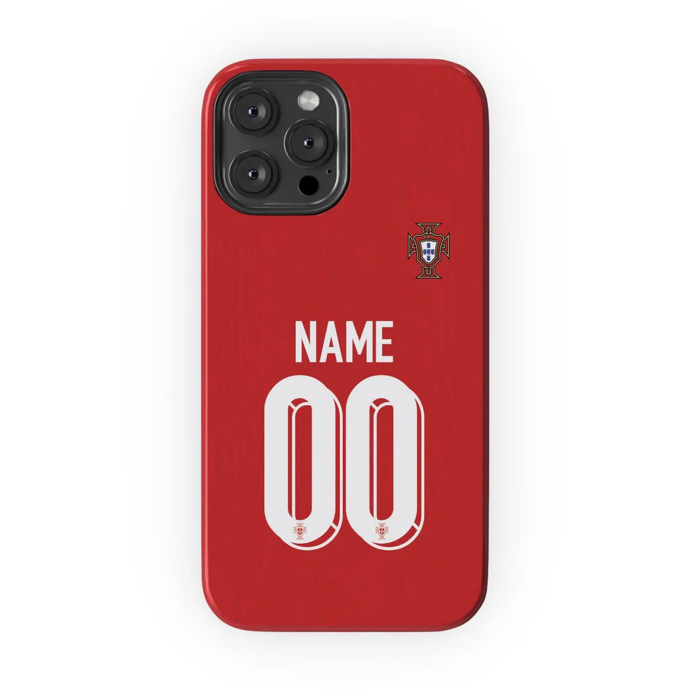 Portugal Home Cover - Customizable Soccer Phone Case
