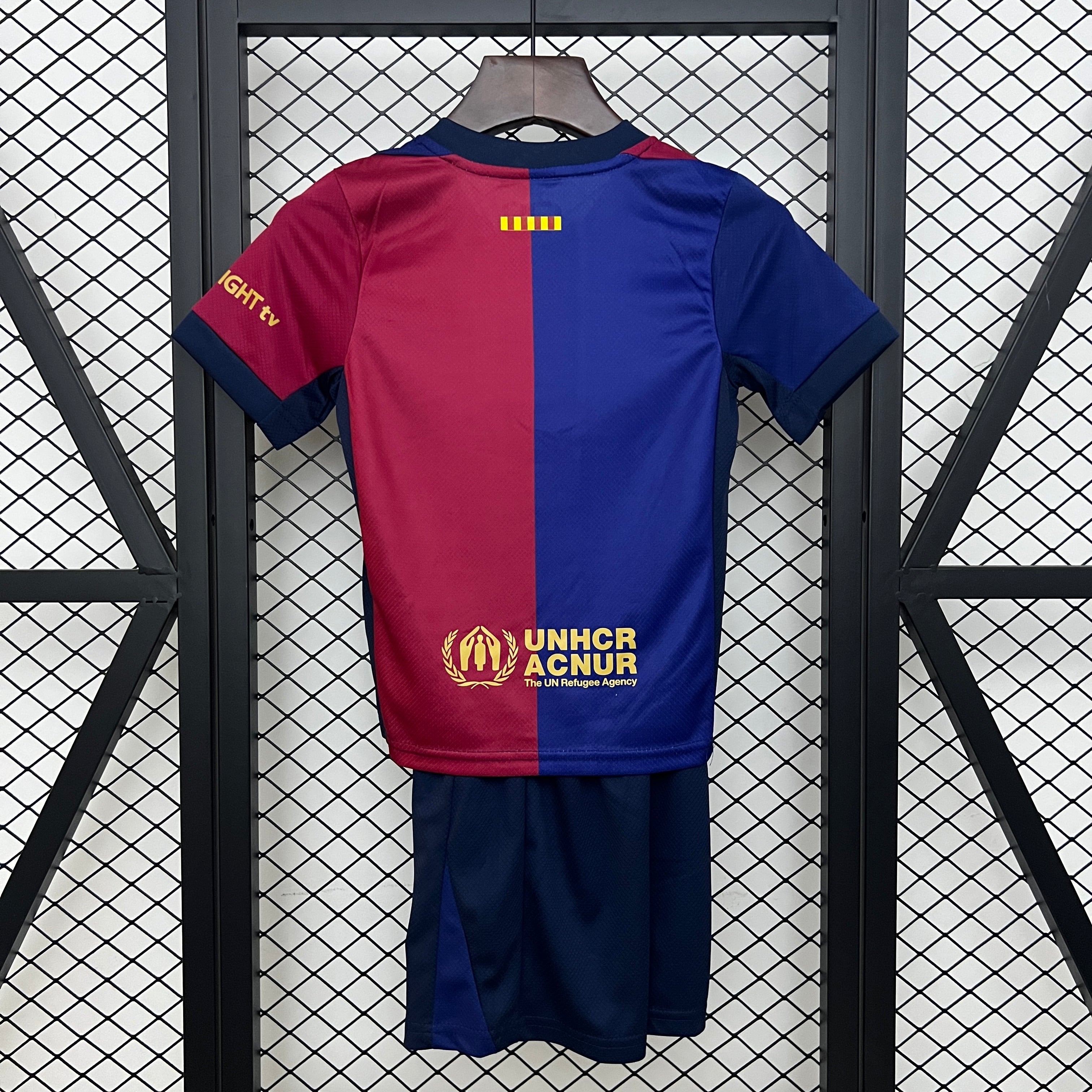 Barcelona Kids Home Kit Cactus Jack 2025/2026