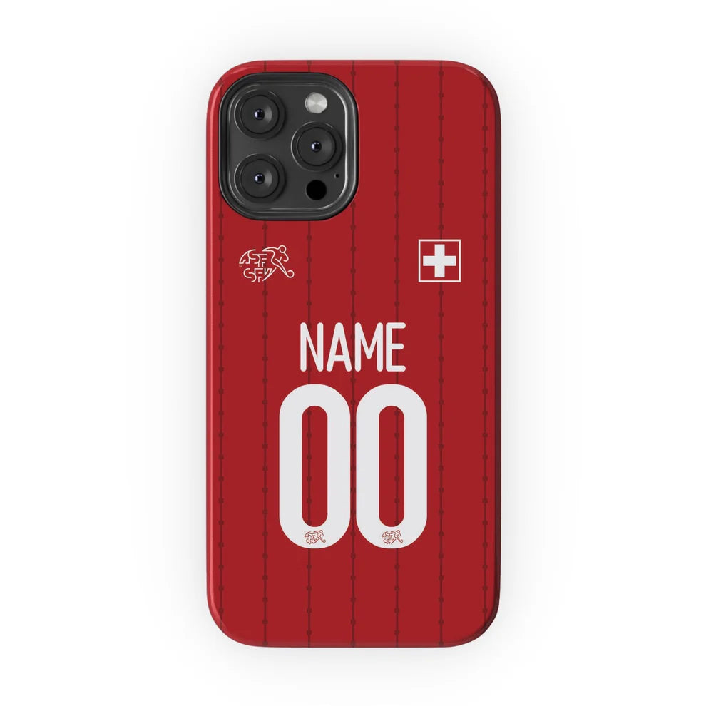 Swiss Home Cover - Customizable Soccer Phone Case