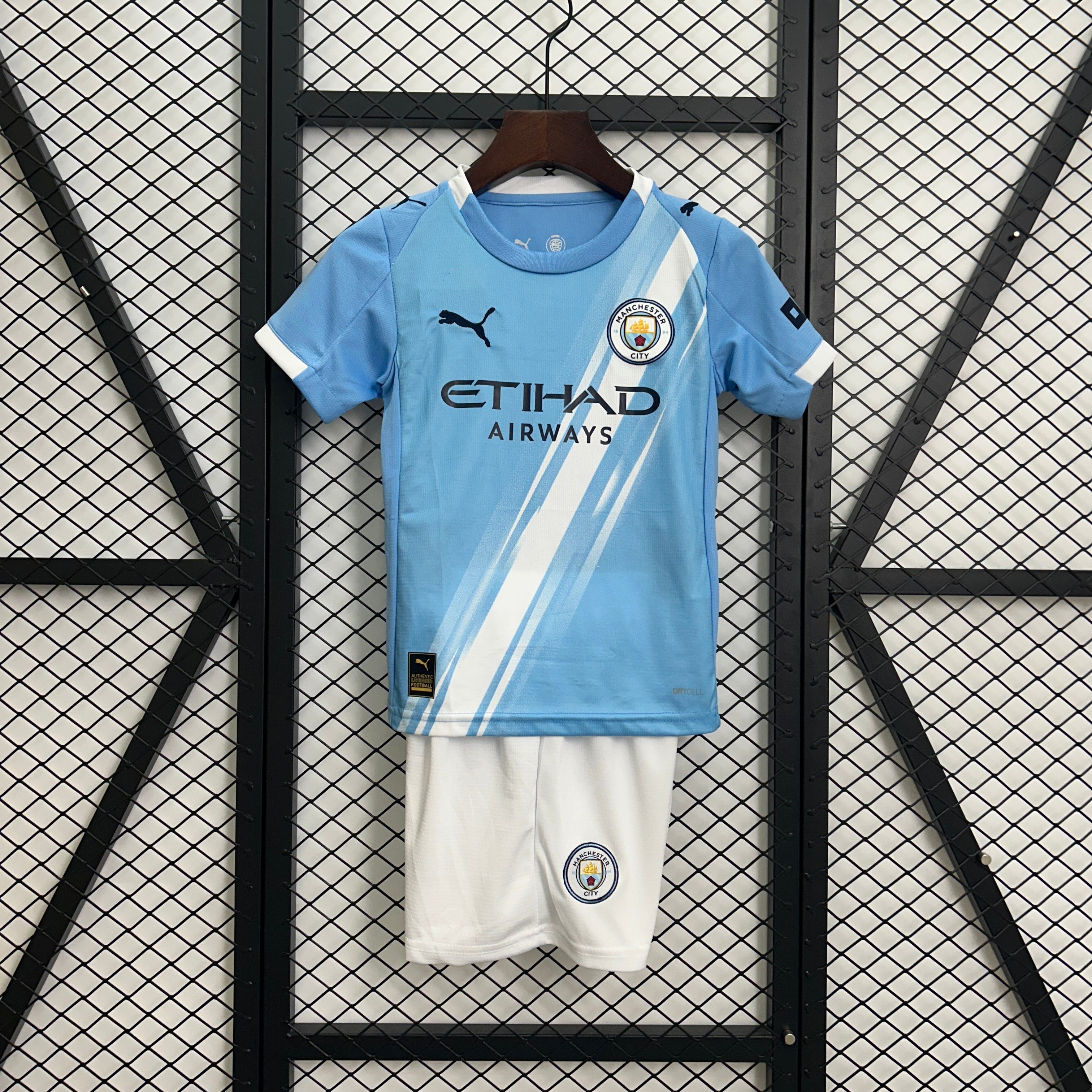 Manchester City Kids Home Kit 2025/2026