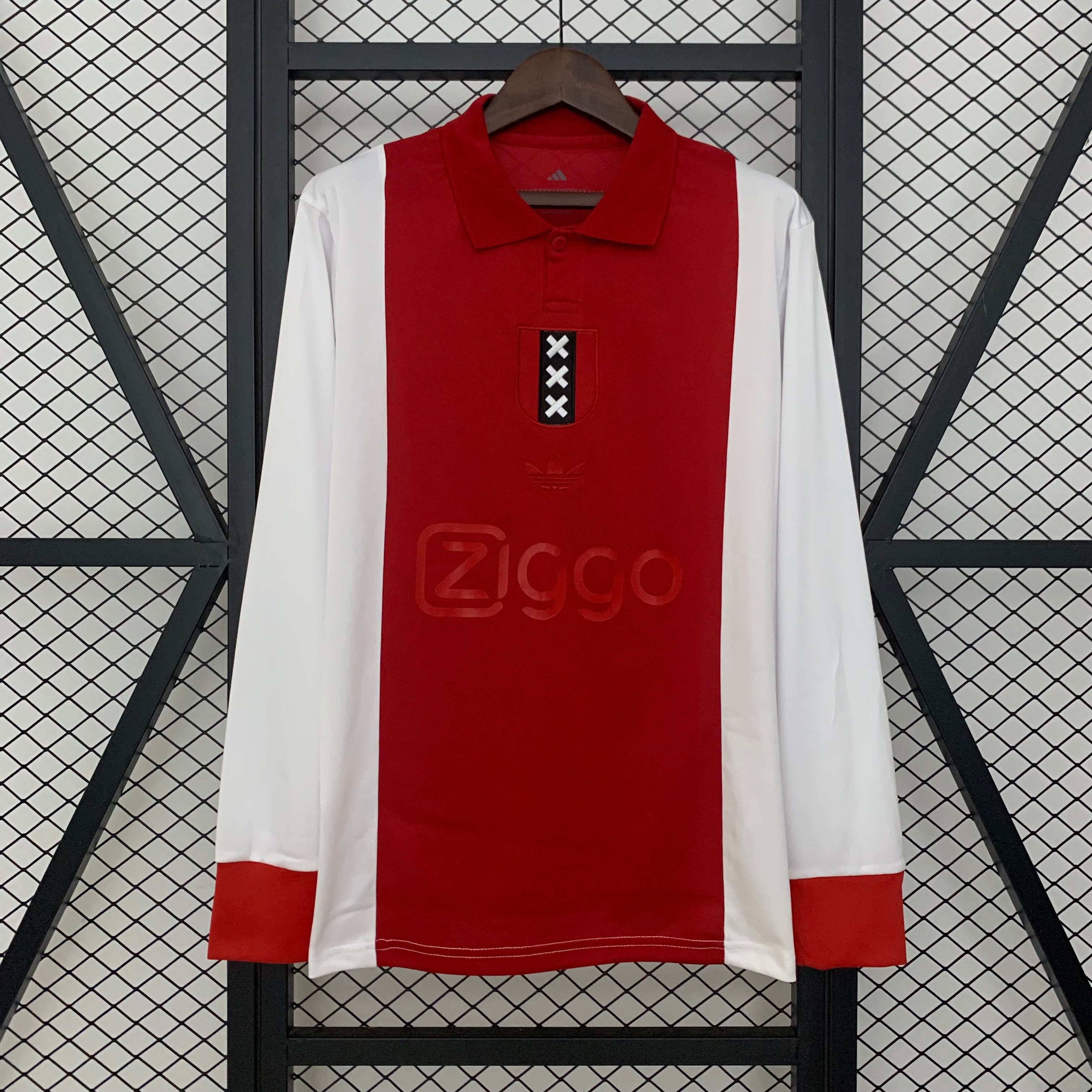 Ajax Home Shirt 2025/2026 - Commemorative Edition - Long Sleeve