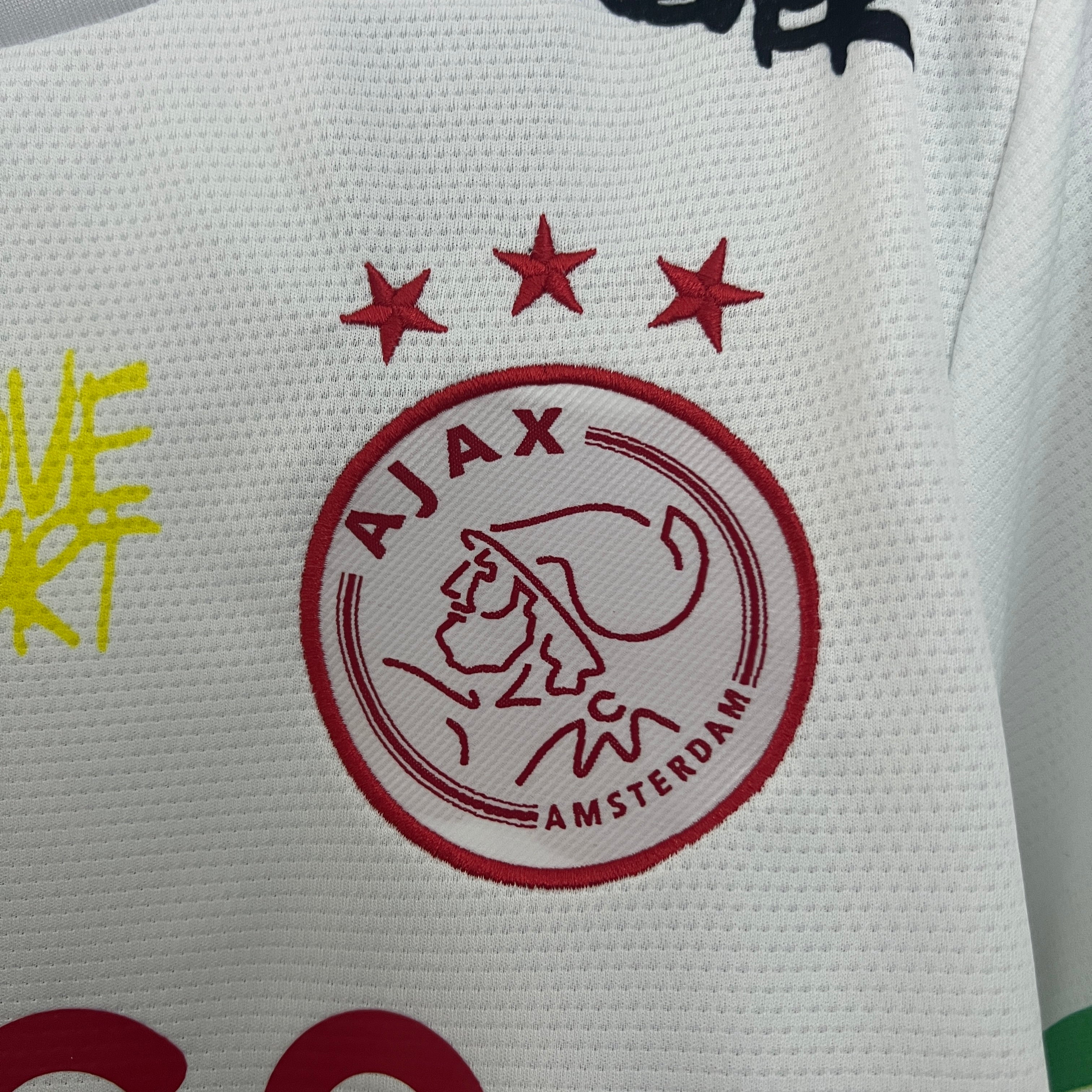 Ajax Shirt 2025/2026 - Bob Marley Edition Jersey White