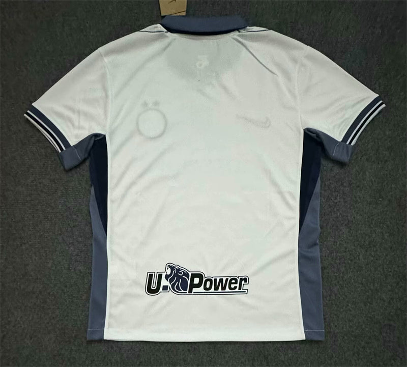 Officiële Inter Milan Uit Shirt 2024/2025 - Wit met Grijze Details