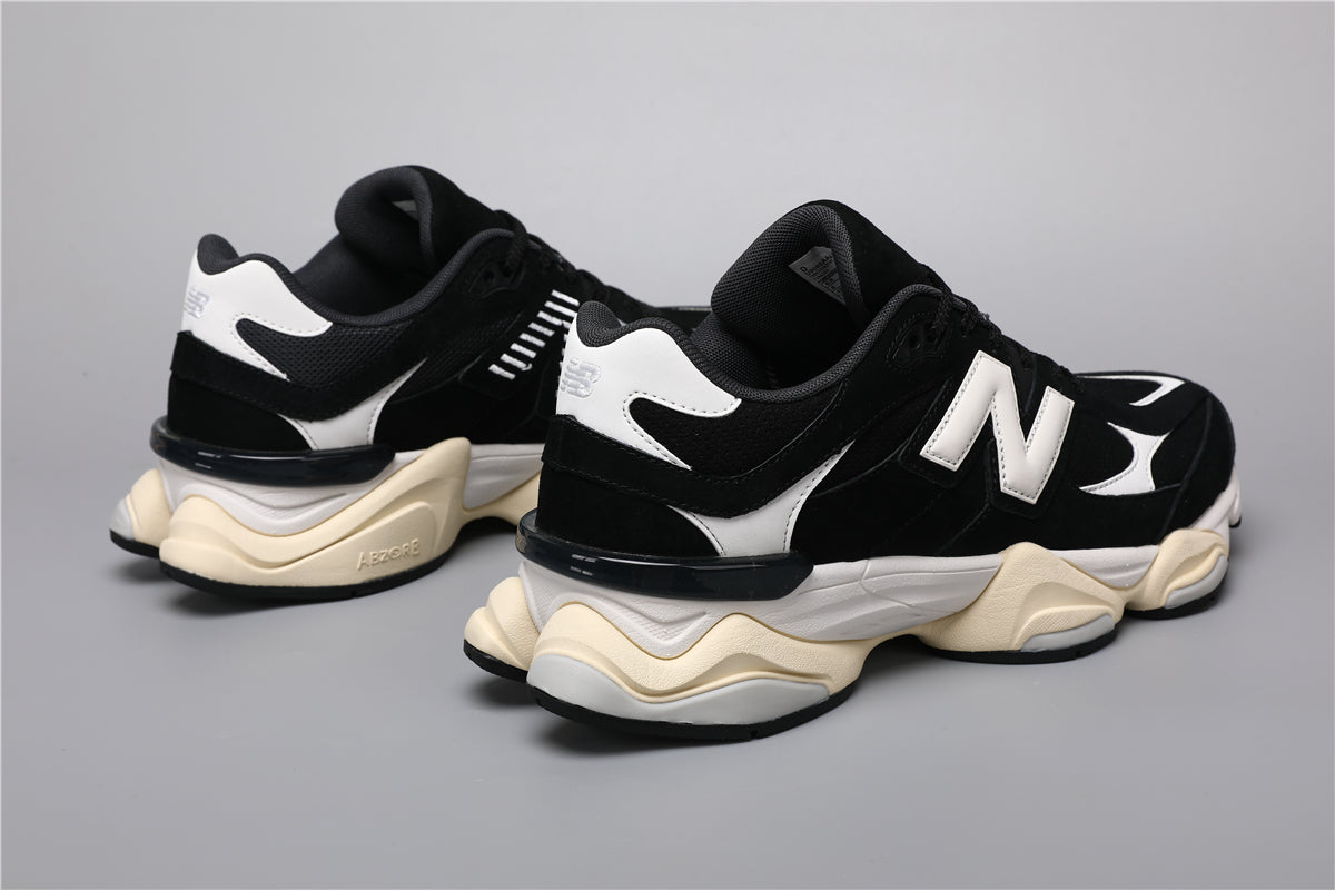 New Balance 9060-15 Black/White Shoes - Streetwear Sneakers