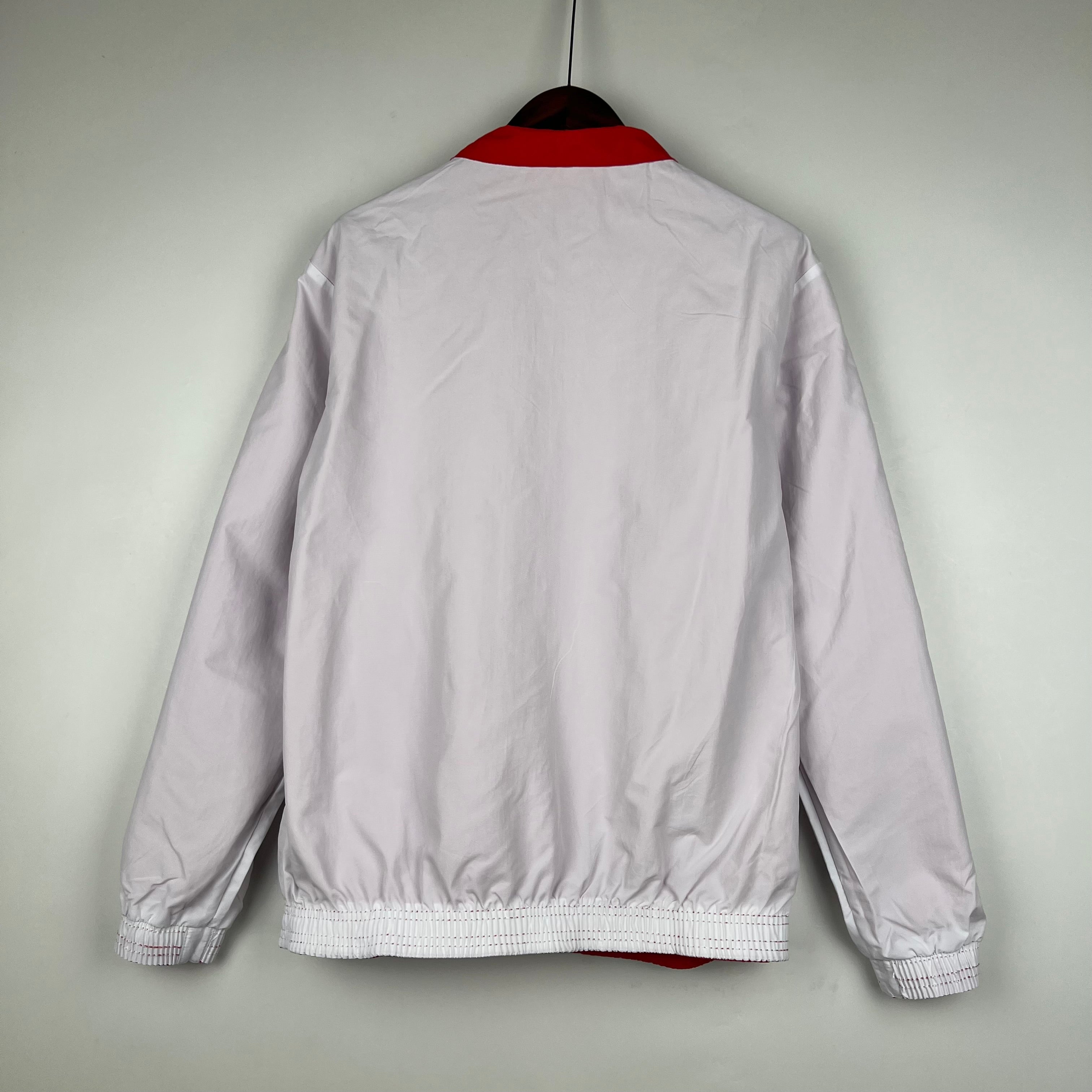 Ajax Reversible Trench Coat Windbreaker