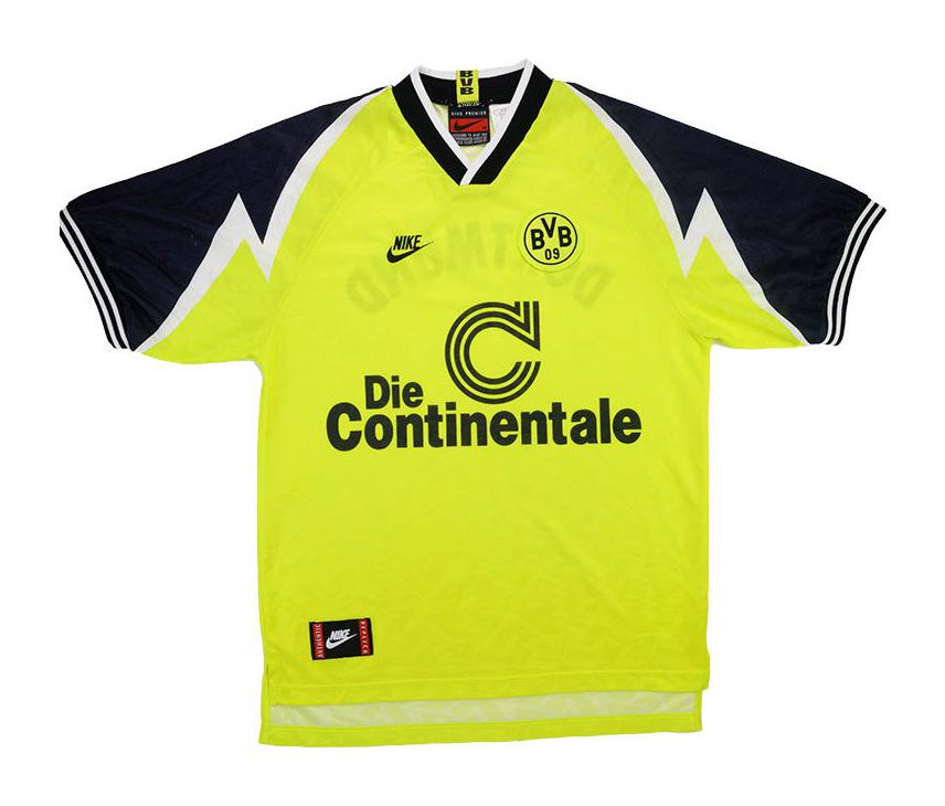 Borussia Dortmund Home Retro Shirt 1995/1996