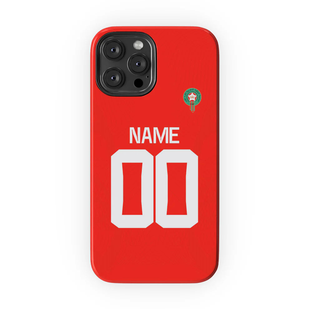 Morocco Home Cover - Customizable Soccer Phone Case