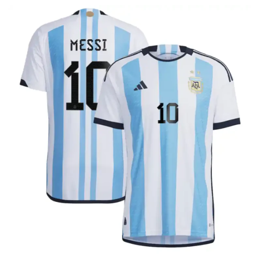 Maglia Lionel Messi 10 Argentina Campione del mondo 2022 - Dalla S alla XXXL