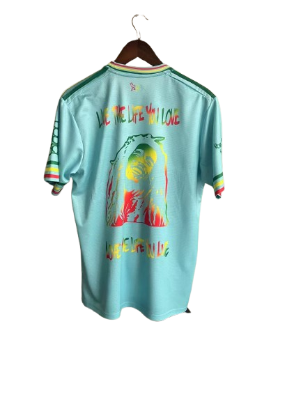 Ajax Shirt 2025/2026 - Bob Marley Edition Jersey Light Blue
