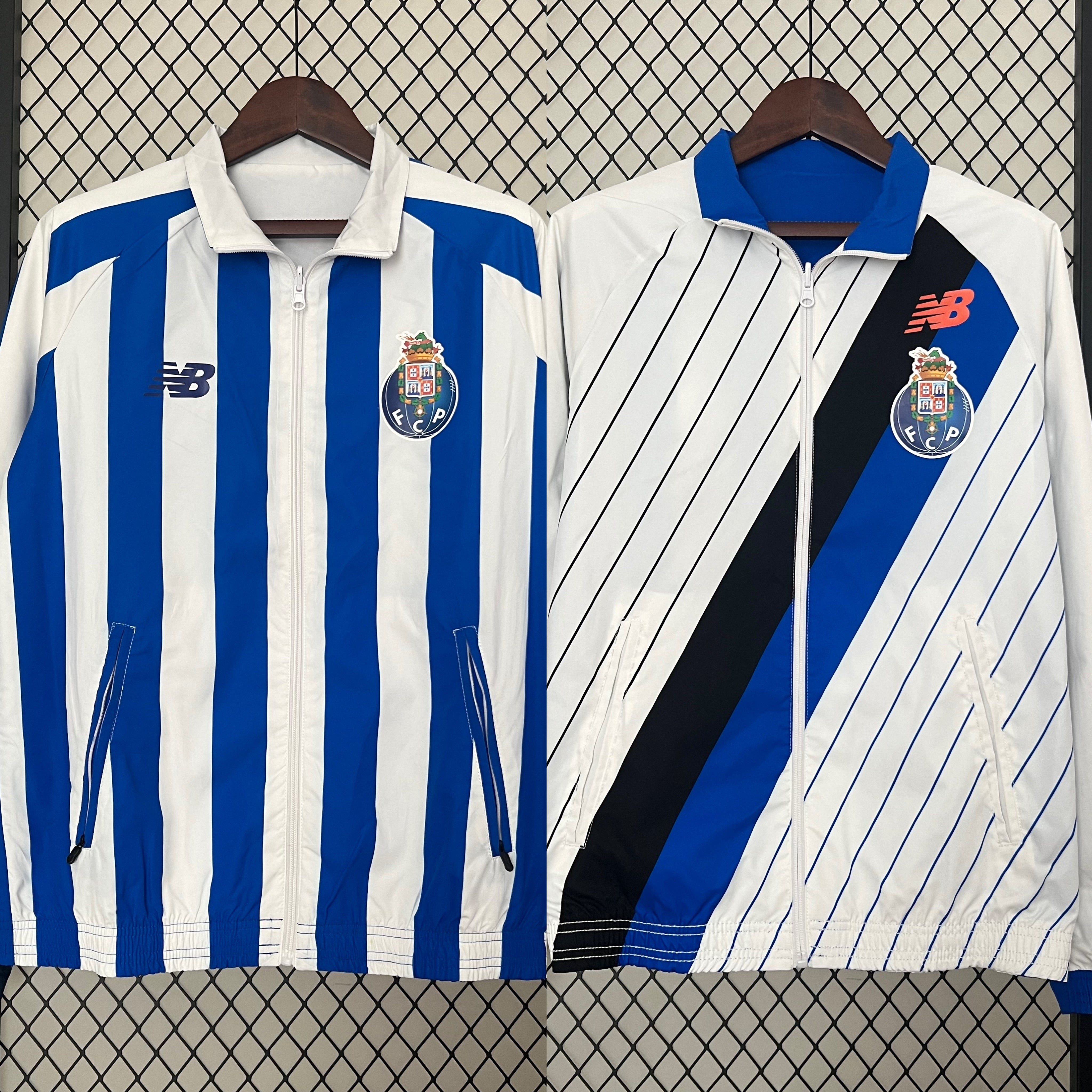 FC Porto Reversible Trench Coat Windbreaker 2024/2025