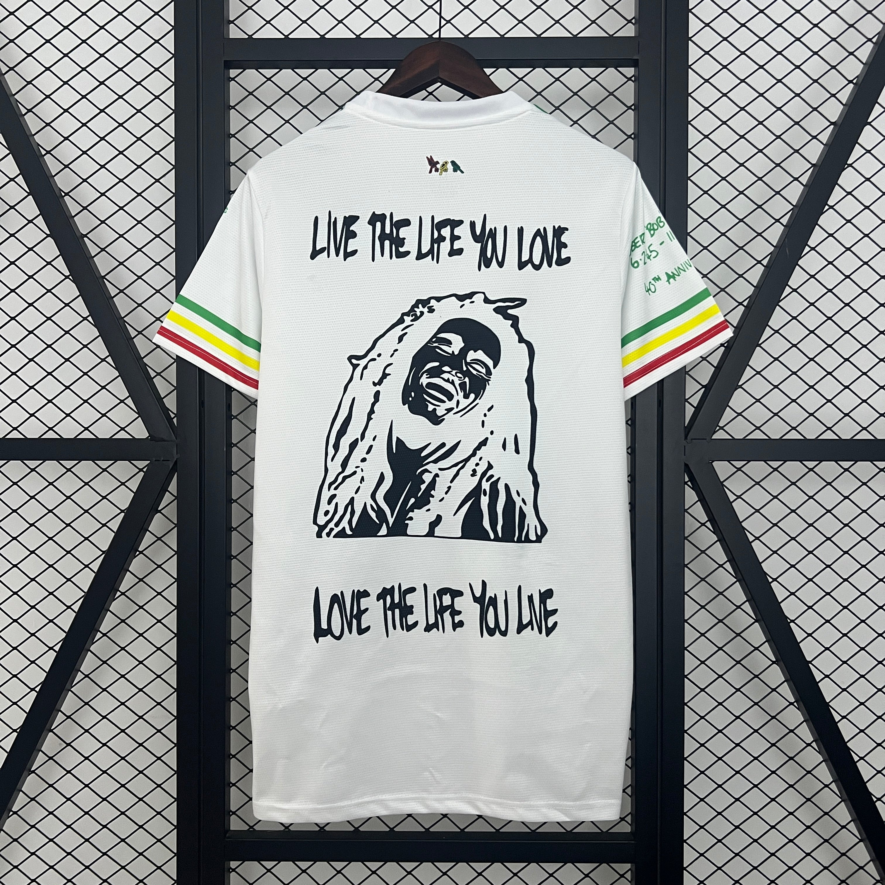 Ajax Shirt 2025/2026 - Bob Marley Edition Jersey White