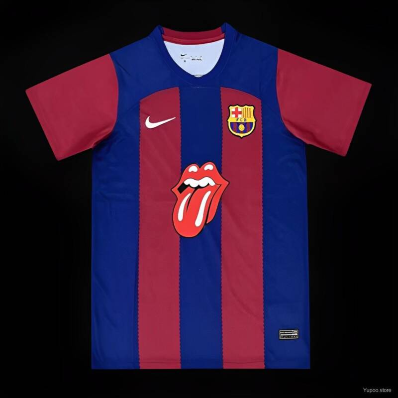 FC Barcelona Home Special Edition Rolling Stone Trikot 2023/2024