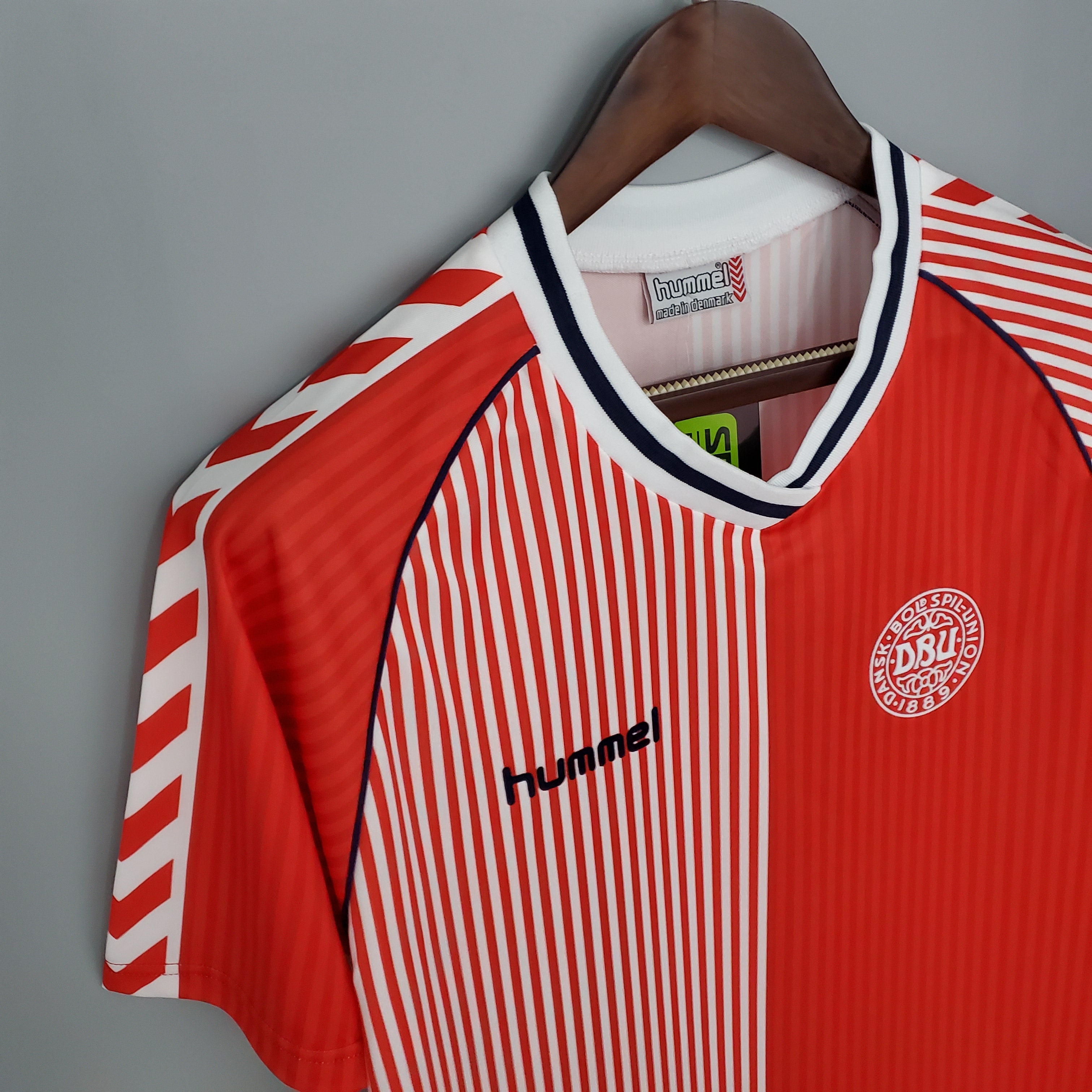 Denmark Home Retro Shirt 1986