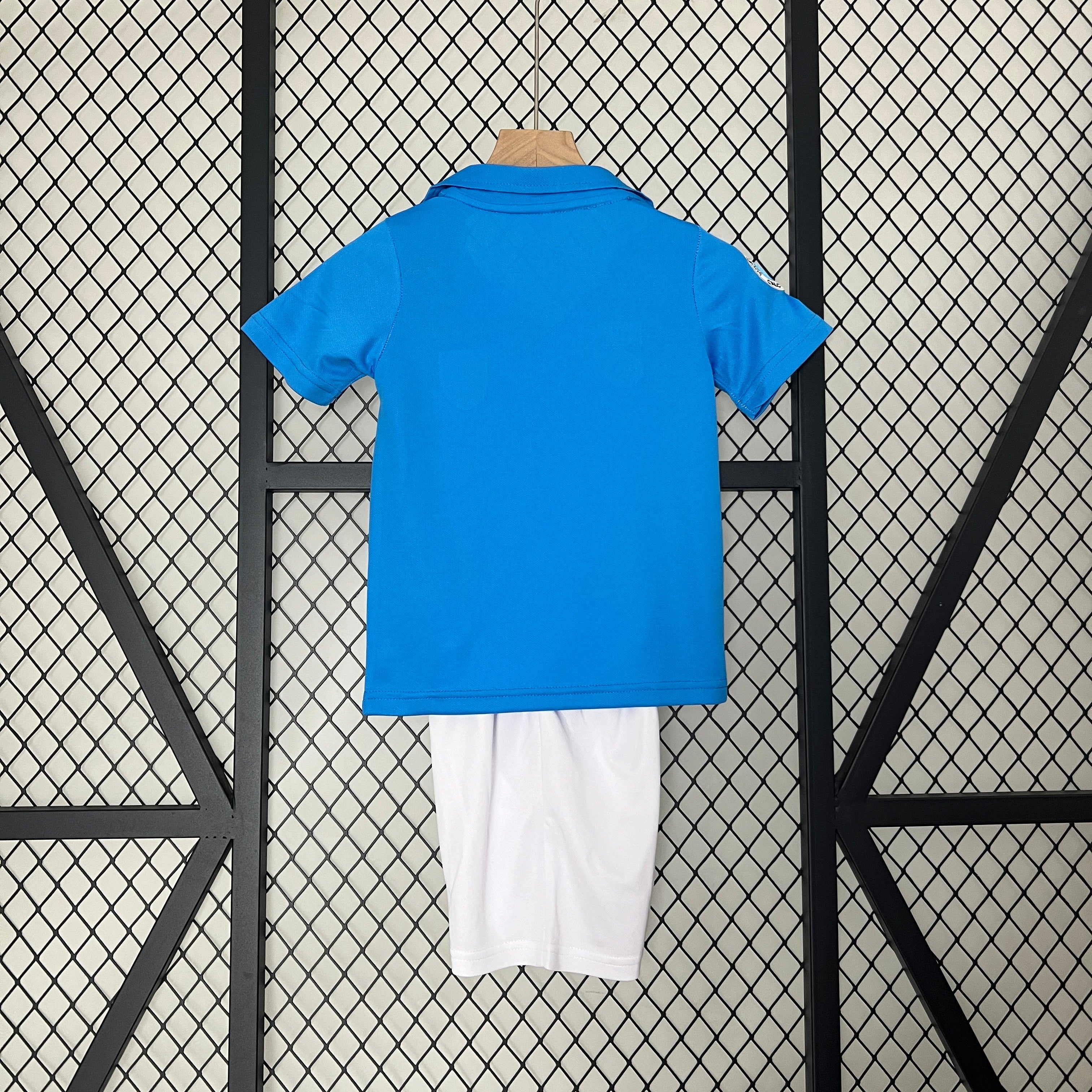 Maglia Home Napoli 1987/1988 per Bambini – Maglia e Pantaloncini Iconici, Taglie dalla 16 alla 28