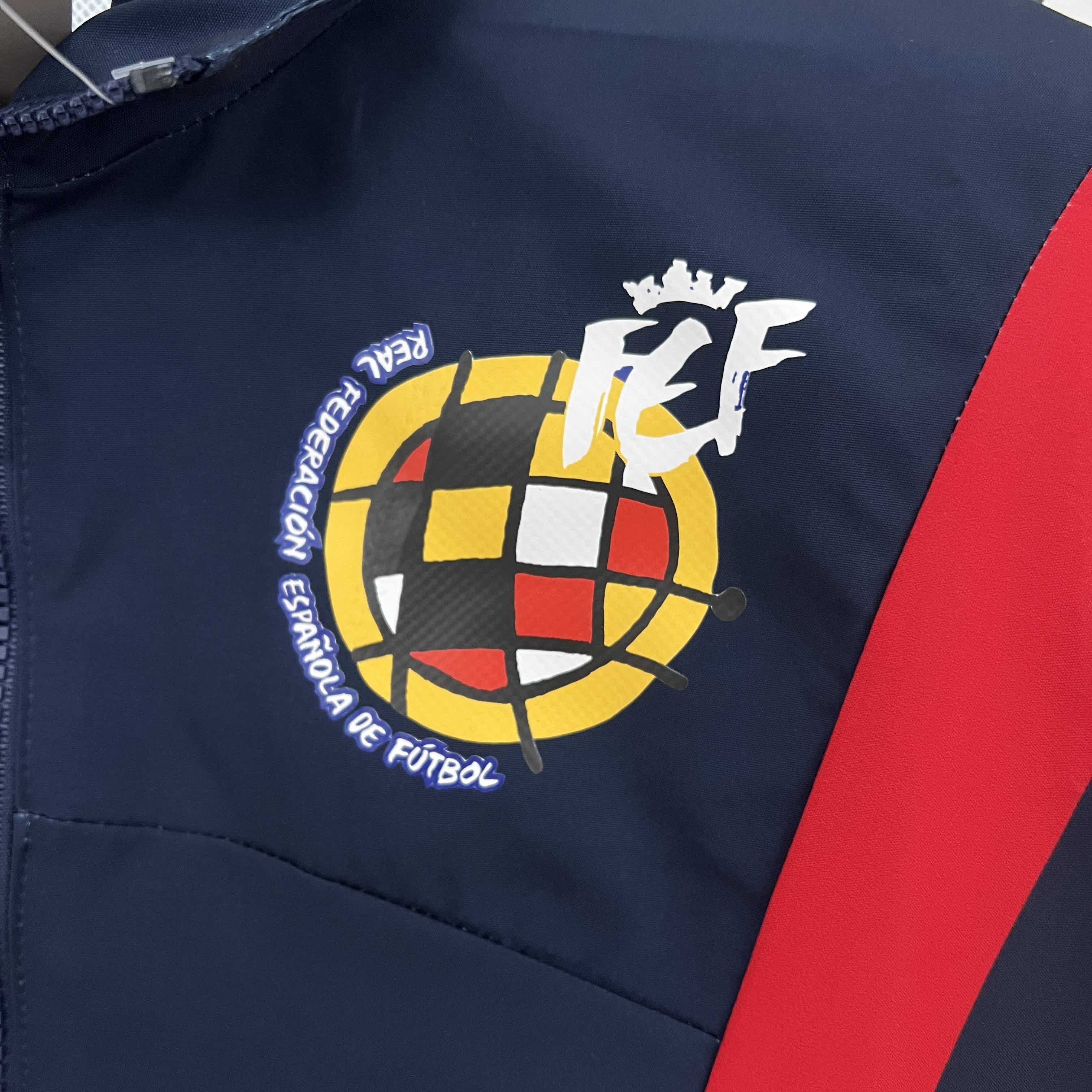 Offizielle Spanien-Windjacke 2024/2025 – Größen S bis XXXL