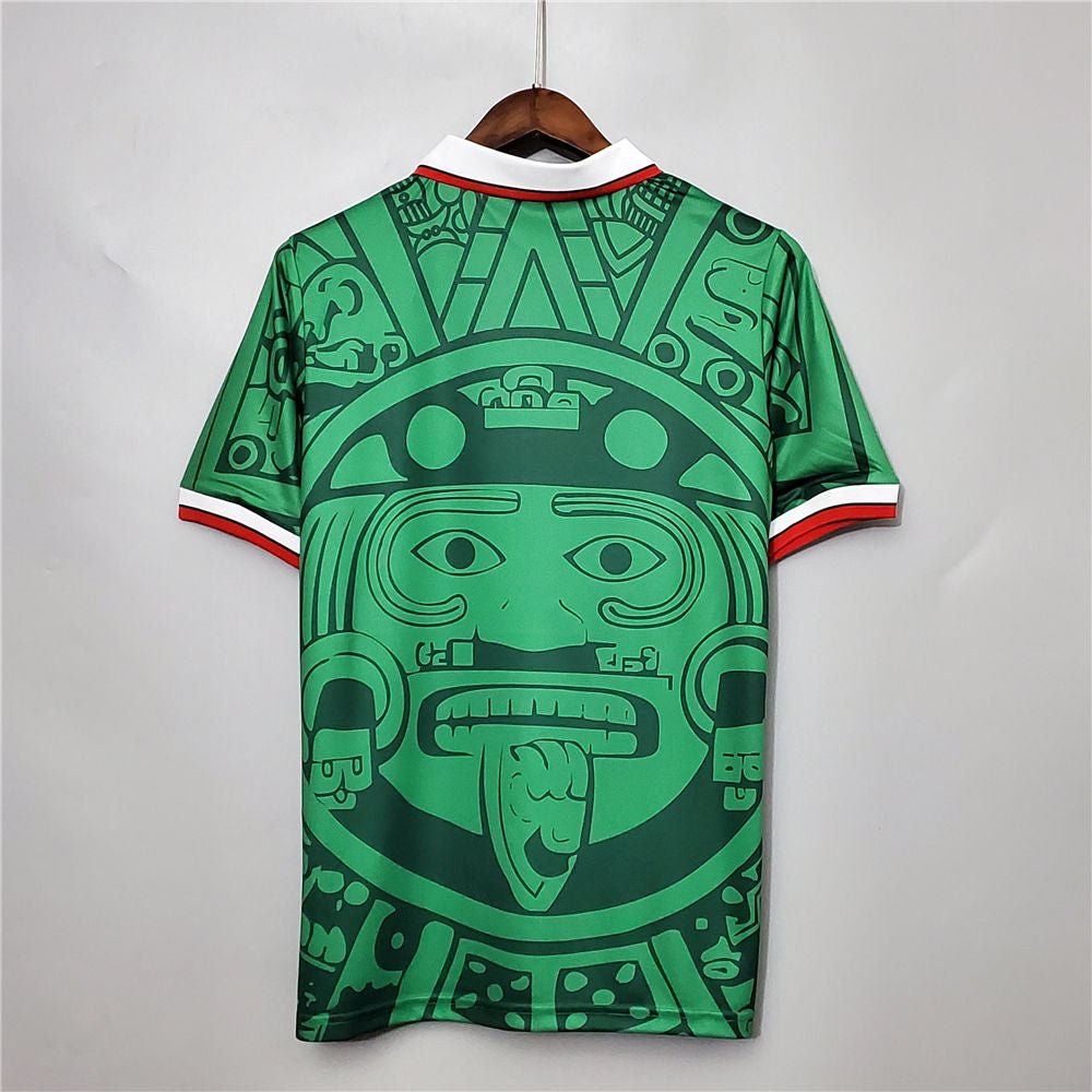 Ikonisches Mexiko-Trikot der Weltmeisterschaft 1998 – Frankreich-Kollektion 1998