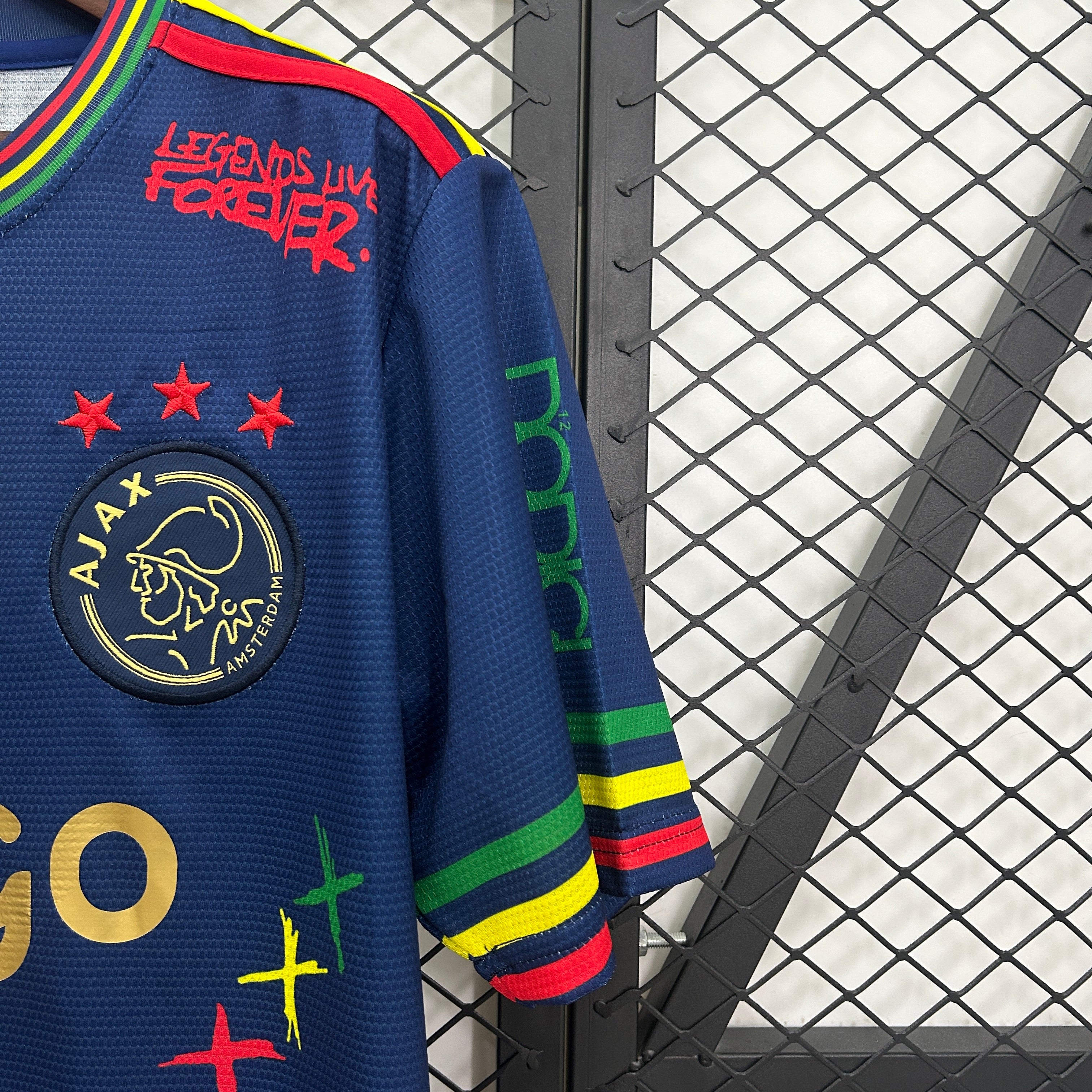 Ajax Shirt 2025/2026 - Bob Marley Edition Jersey Blue