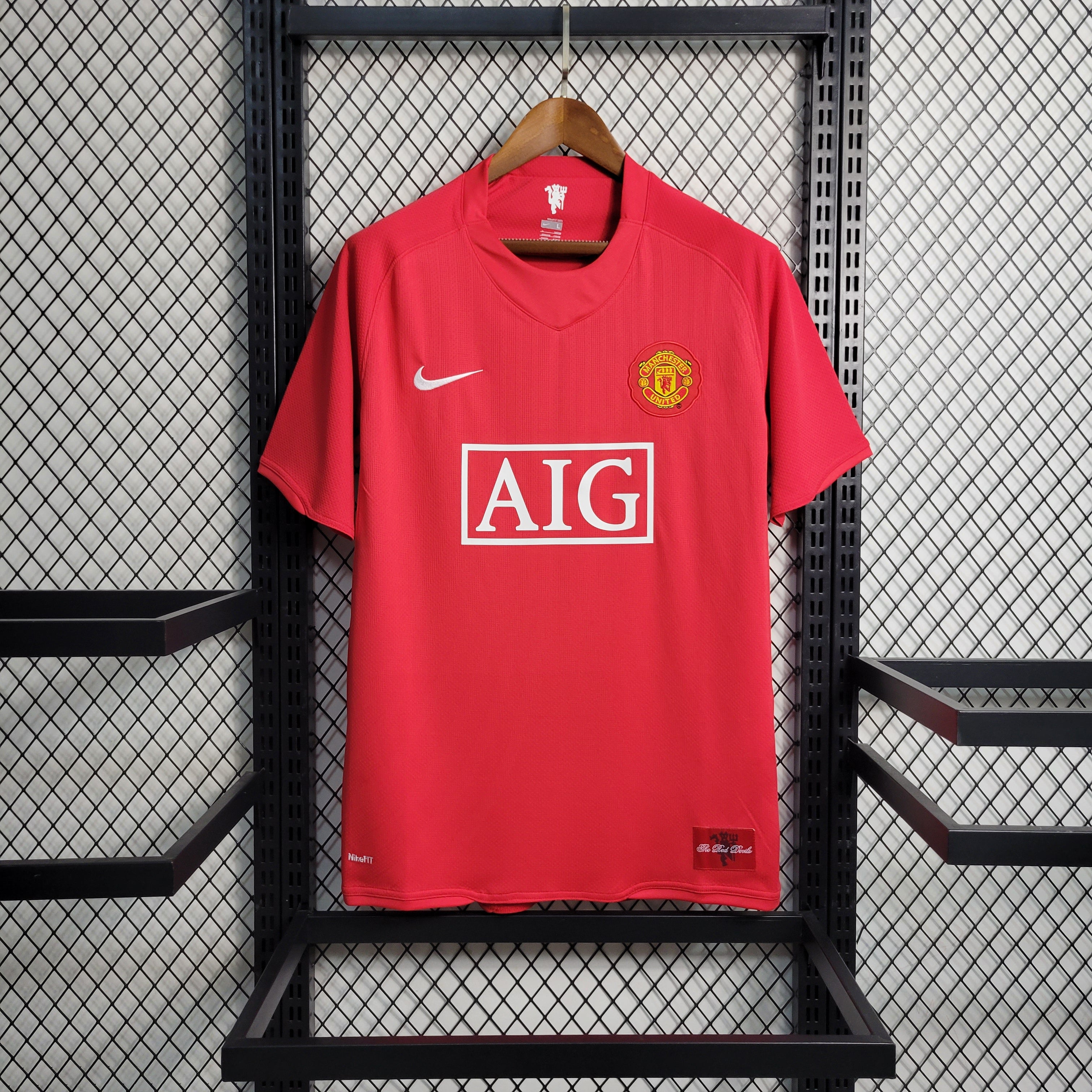 Manchester United 2007/2008 Voetbalshirt - Alle Maten van S tot XXXL