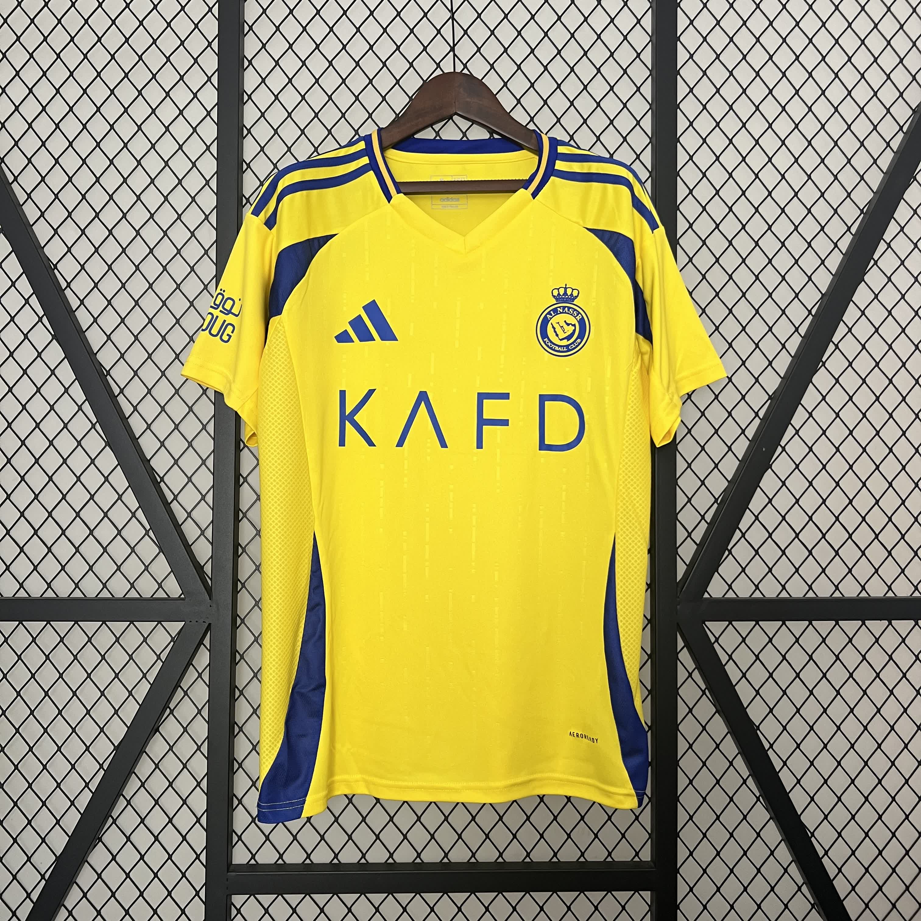 Al Nassr Riyadh Home Shirt 2024/2025 – Maten van S tot XXXL voor de Ultieme Fans!