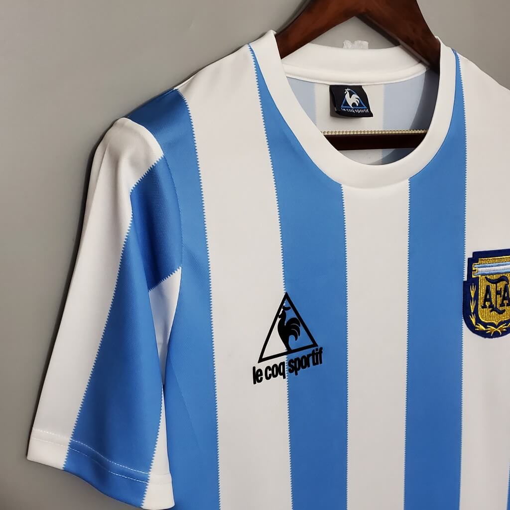 Diego Maradona 10 Argentinië Thuis Shirt 1986 - S tot XXXL