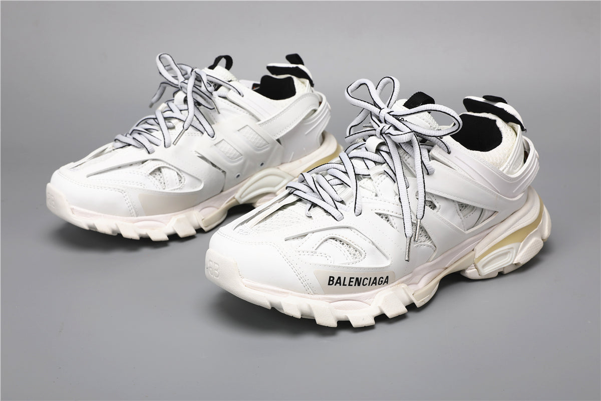 Balenciaga Track Shoes T1 White - Unisex Luxury Sneakers