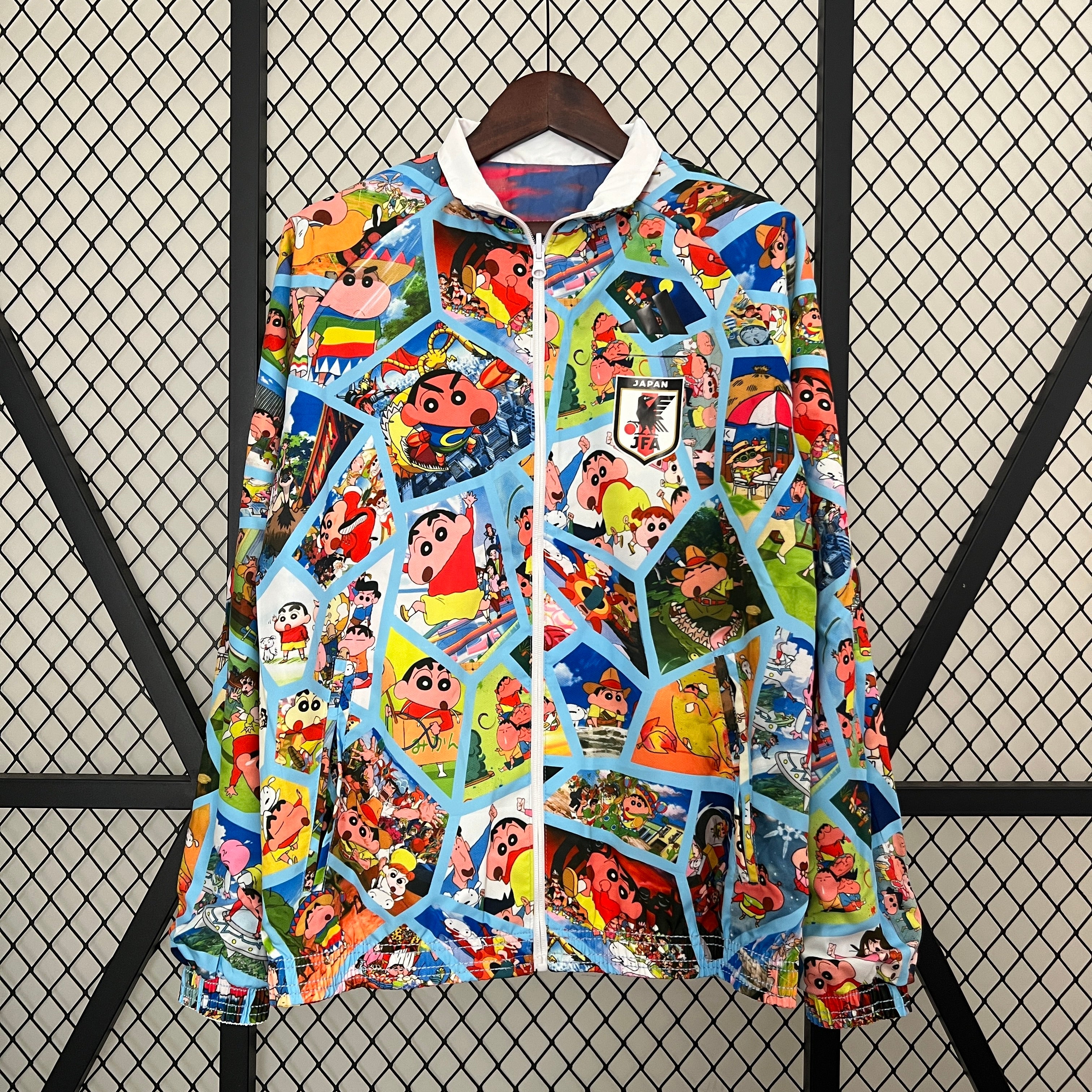 Wende-Trenchcoat-Windjacke Japan Cartoon Edition 2024/2025