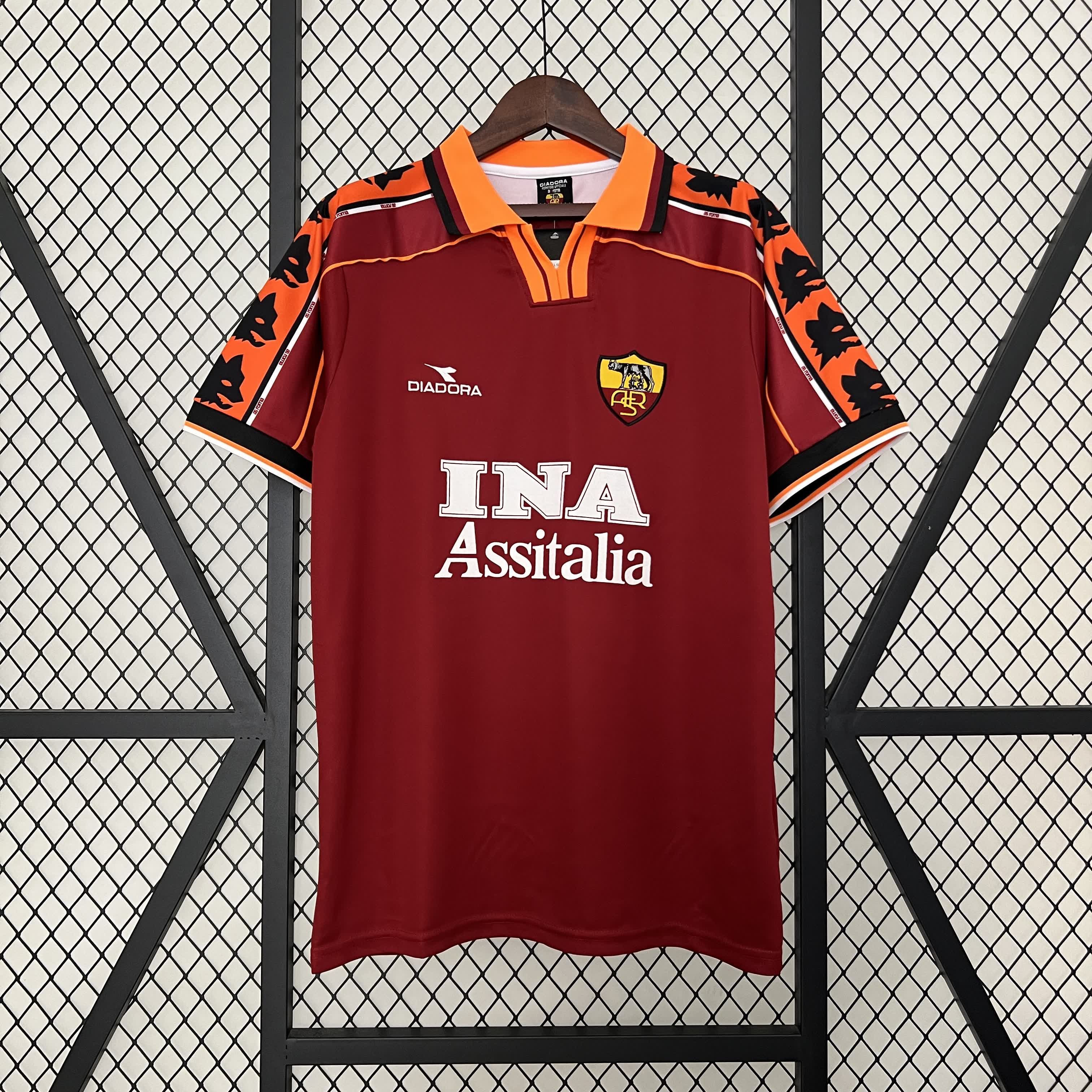 Roma 98/99 Retro Football Shirt