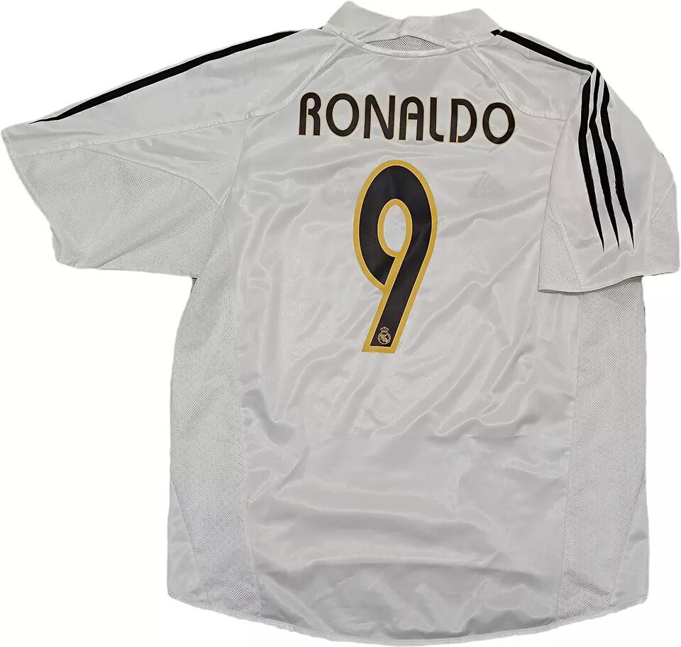 Iconisch Real Madrid Shirt 2004/2005 - Ronaldo #9 Collectie