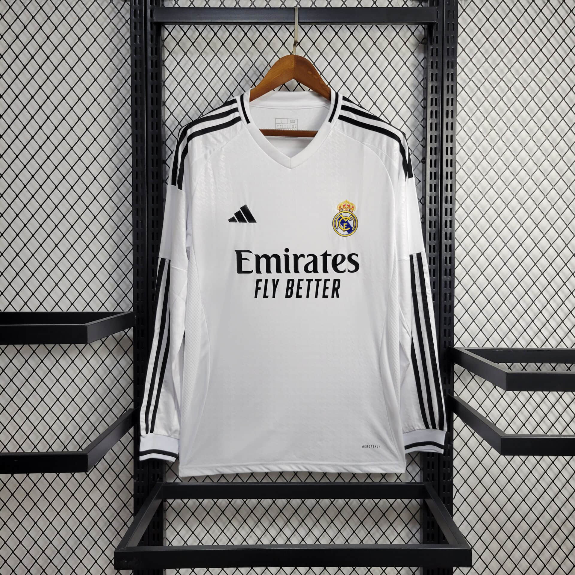 24/25 Real Madrid Home Long Sleeve