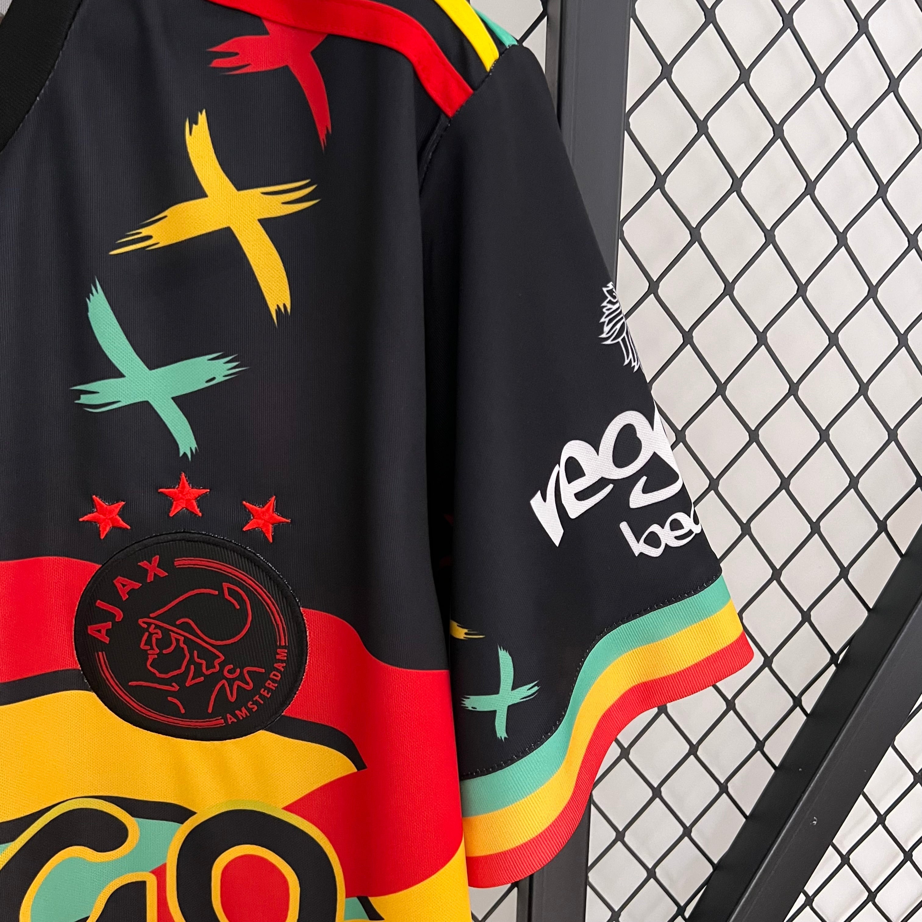 Maglia Ajax 2023/2024 Edizione Speciale Bob Marley Away