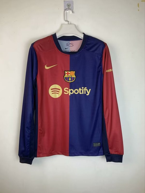 24/25 Barcelona Home Long Sleeve