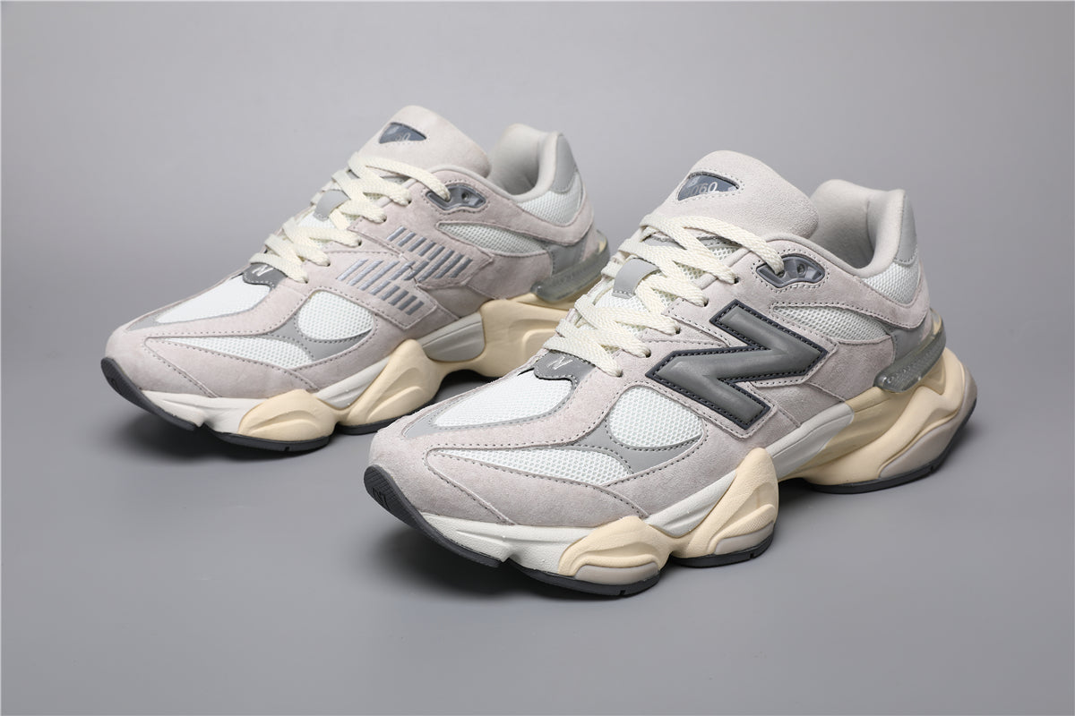 New Balance 9060-6 Grey/White Shoes - Streetwear Sneakers
