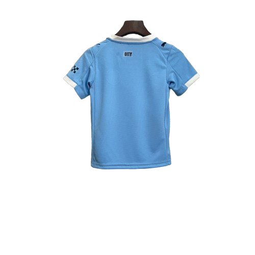 Manchester City Home Shirt Kids 2025/2026