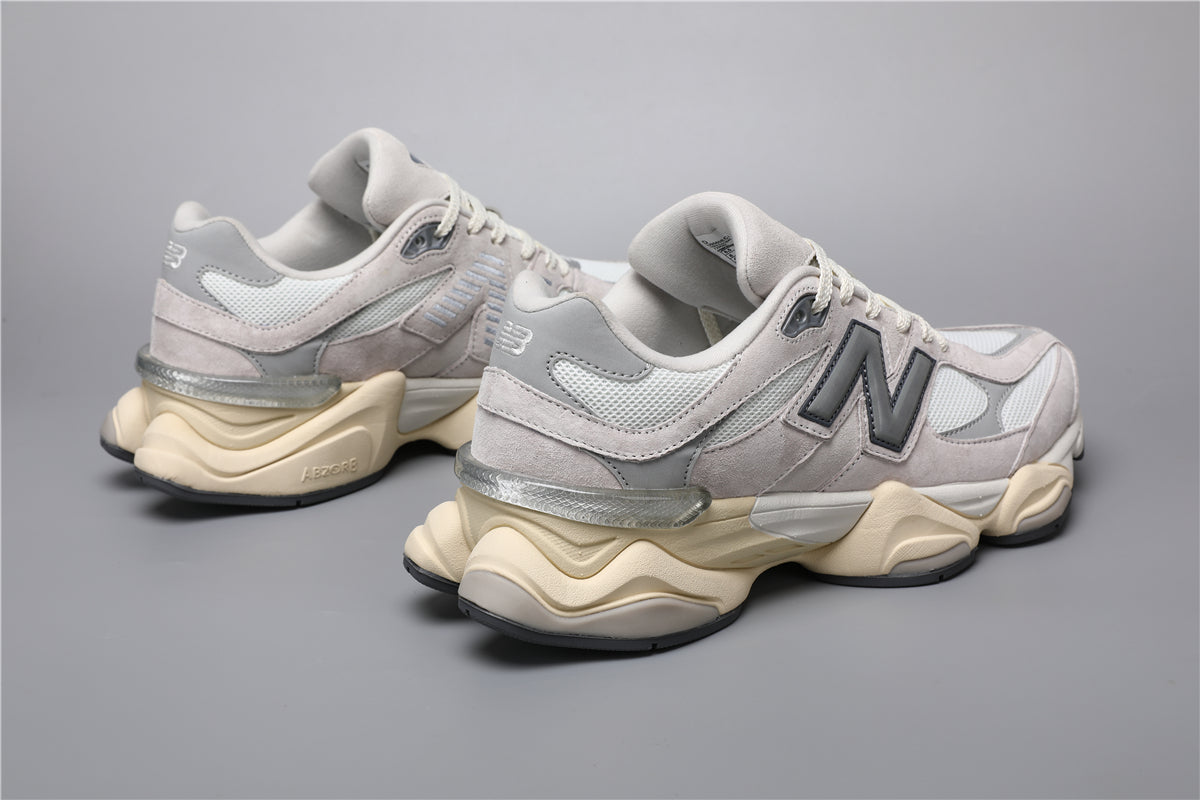 New Balance 9060-6 Grey/White Shoes - Streetwear Sneakers