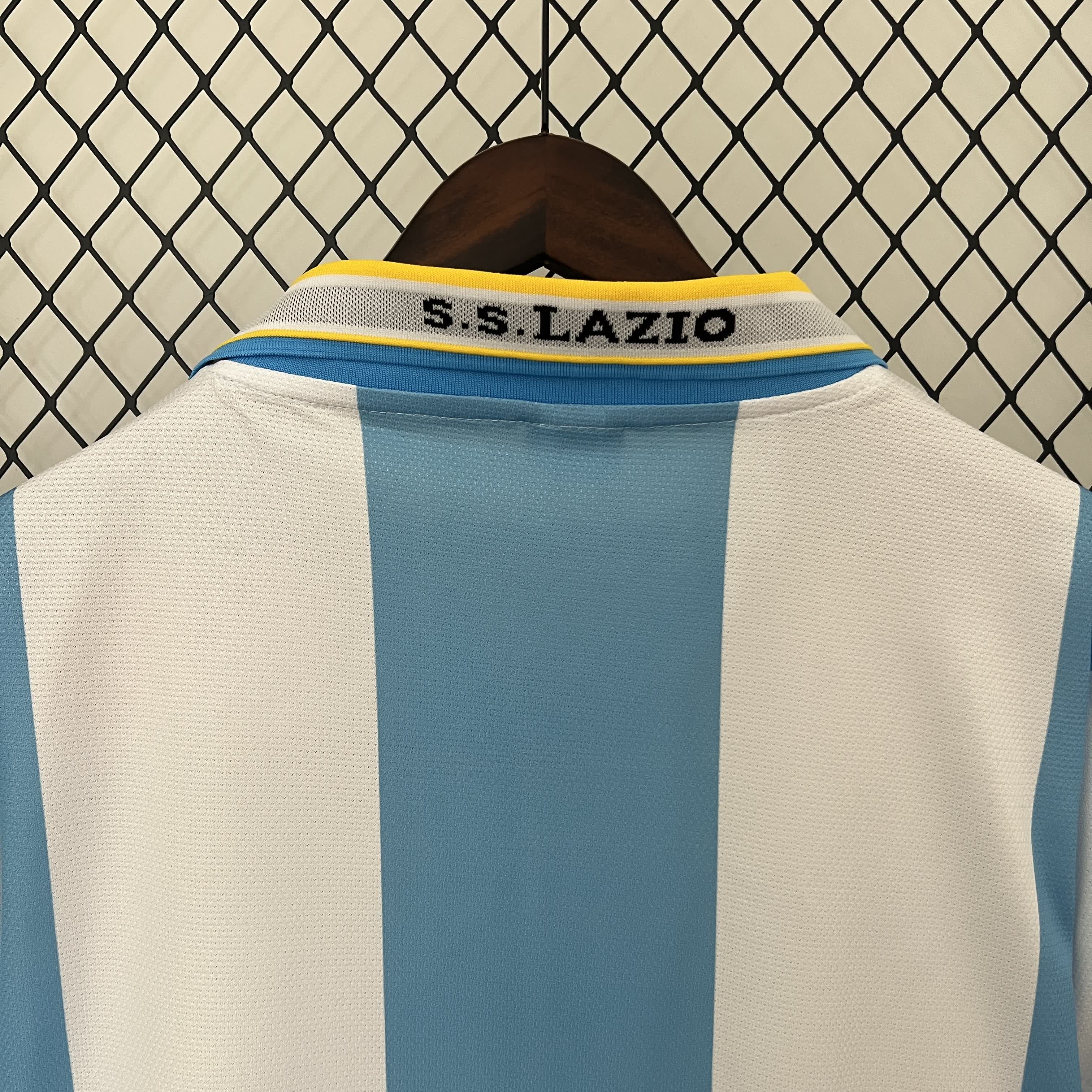 Lazio 99/00 Heim-Retro-Fußballtrikot