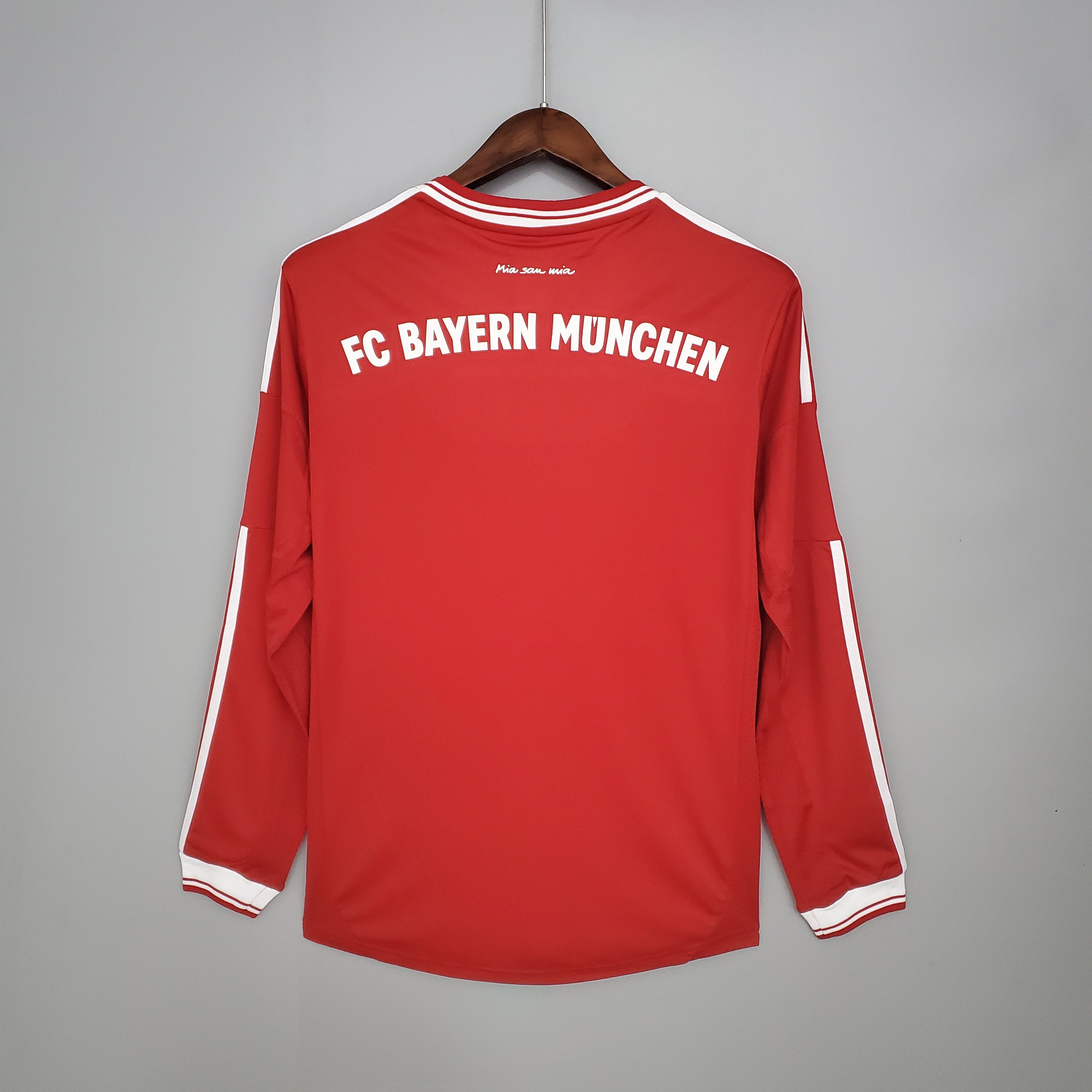 Retro-Langarmshirt Bayern München 13/14 Champions League Heimtrikot S-XXL