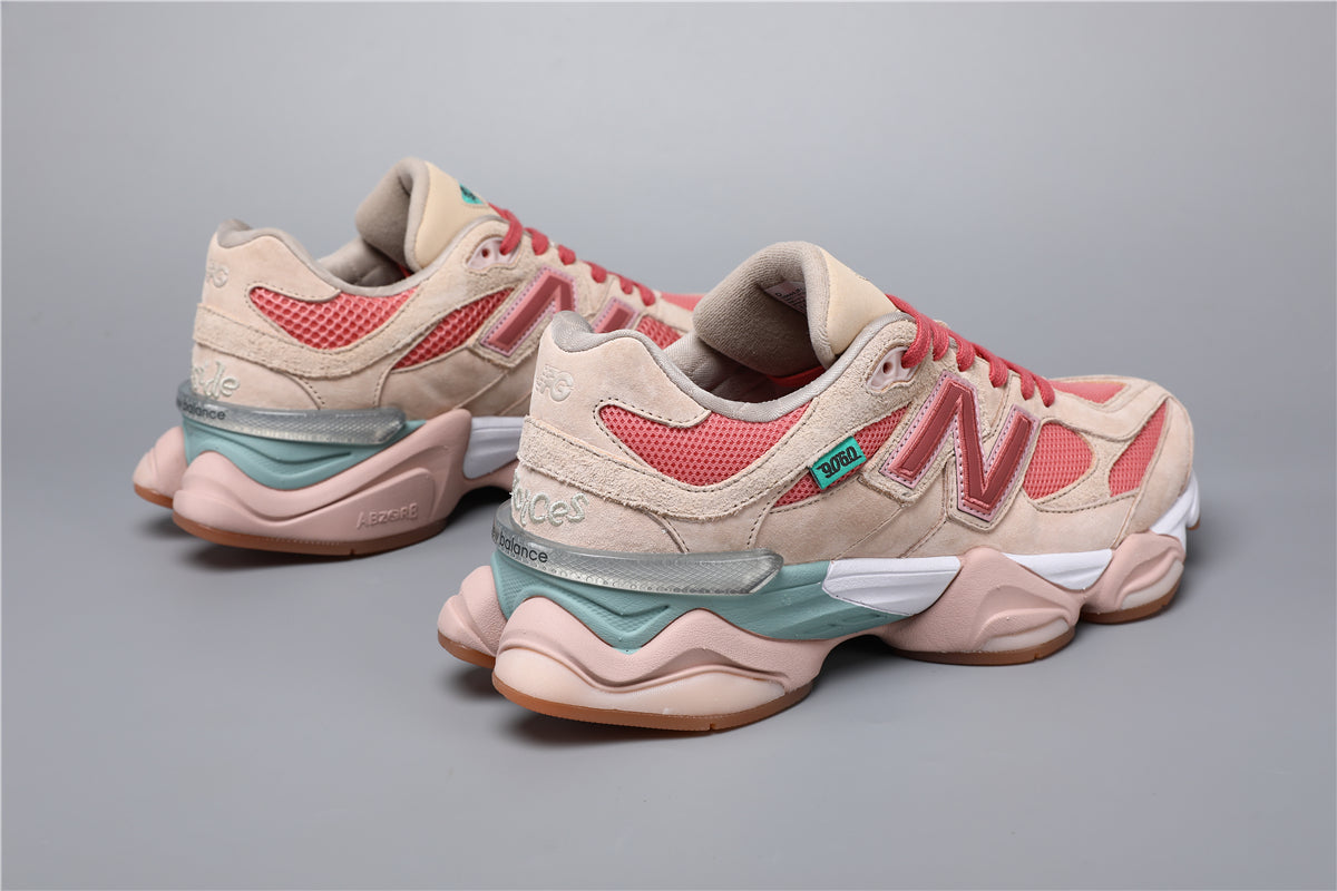 New Balance 9060-4 Pink/Red Shoes - Streetwear Sneakers
