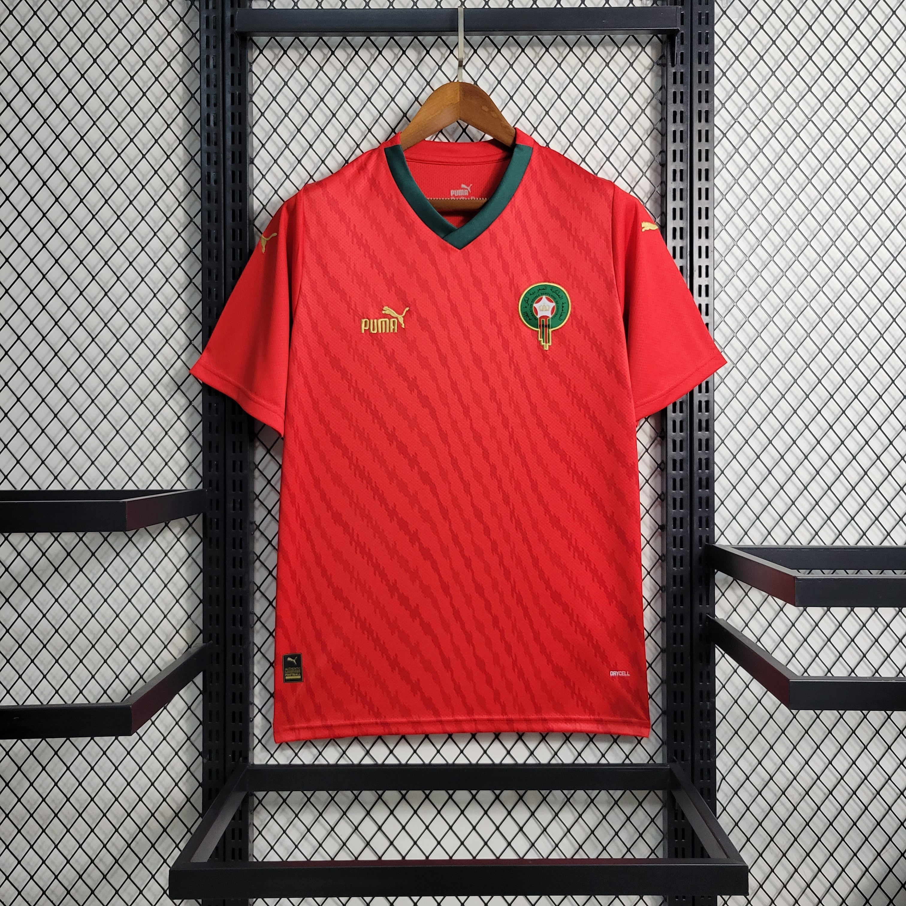 Maglia ufficiale Home del Marocco 2024/2025 – Disponibile nelle taglie dalla S alla XXXL