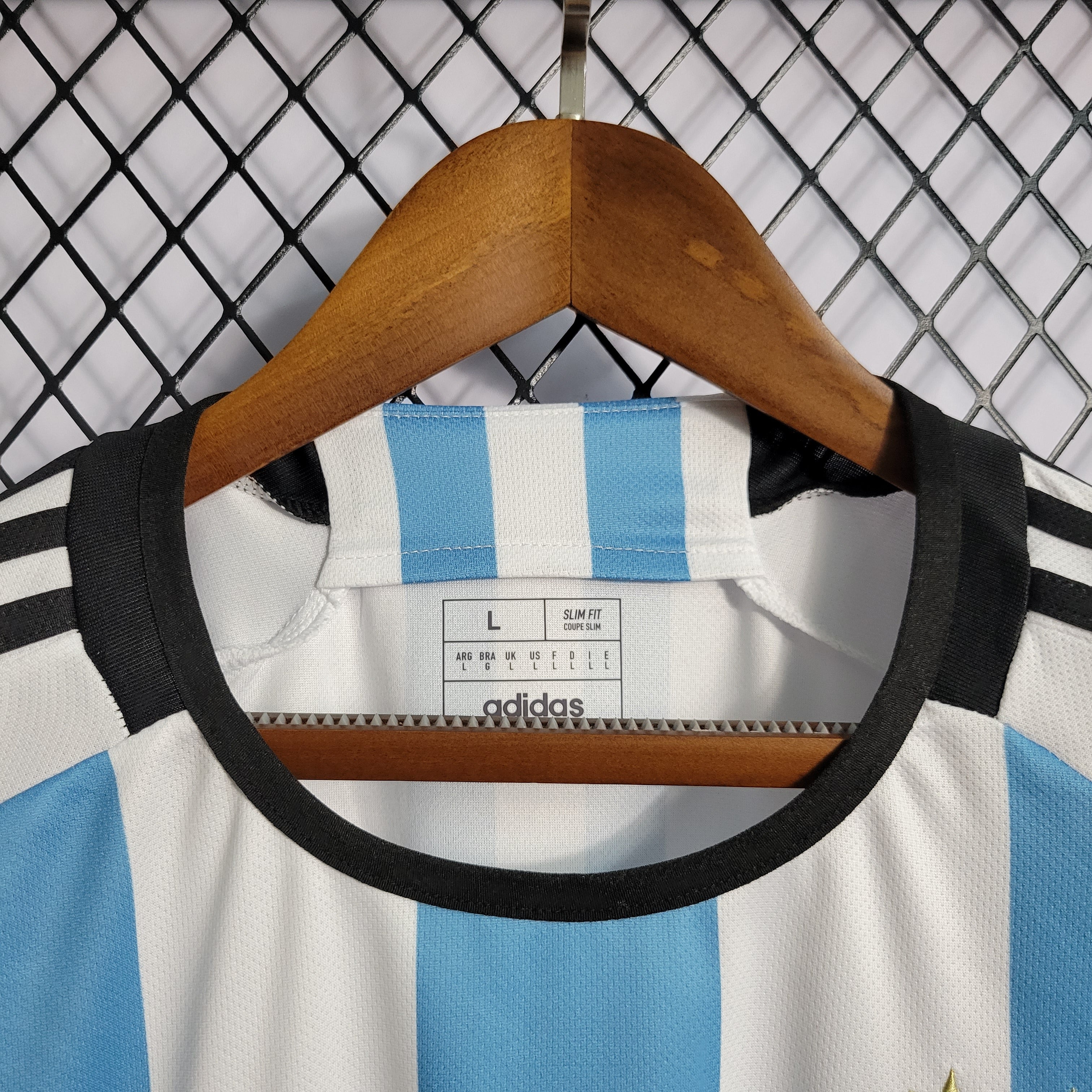 Lionel Messi 10 Argentinien Weltmeister 2022 Trikot – S bis XXXL