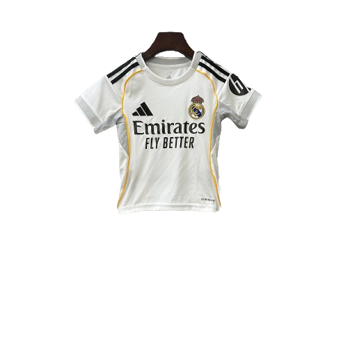 Real Madrid Home Shirt Kids 2025/2026
