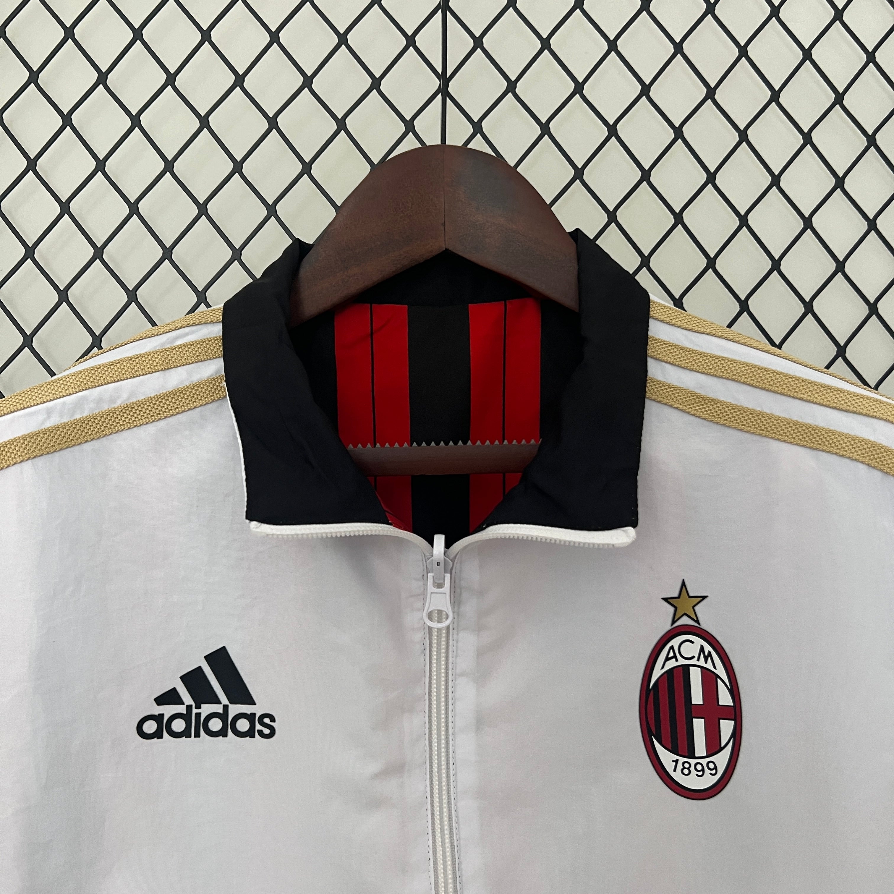 AC Milan Reversible Trench Coat Windbreaker 2024/2025